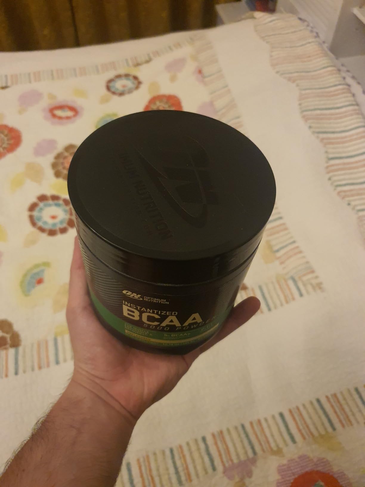 Optimum Nutrition Instantized BCAA Powder, 5000mg, 12.16 Oz | 5g of BCAAs in 2:1:1 ratio per serving, Unflavored, Keto Friendly, Muscle Endurance & Recovery, Instatized for Easy Mixing customer photo 2
