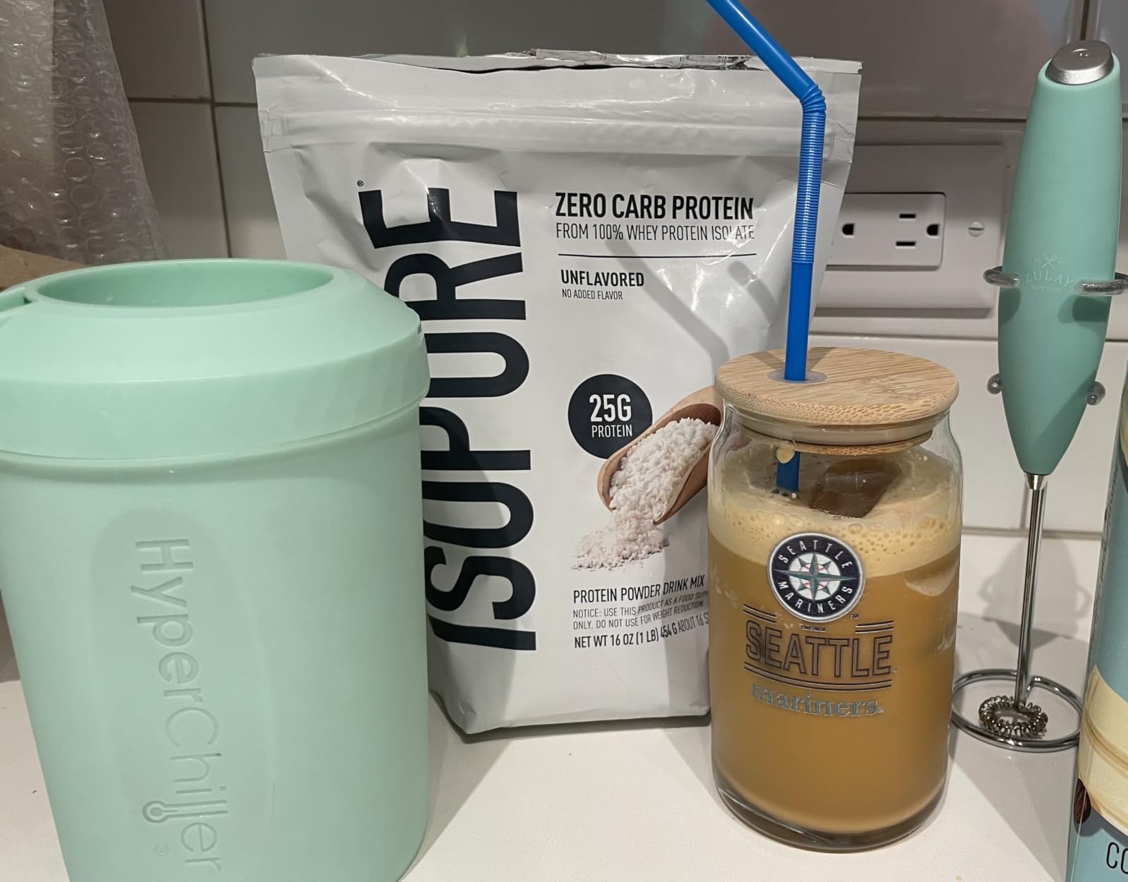 Isopure Protein Powder, Whey Protein Isolate Powder, 25g Protein, Zero Carb & Keto Friendly, No Added Colors/Flavors/Sweeteners, Flavor: Unflavored 3 Pound (Packaging May Vary) customer photo 1