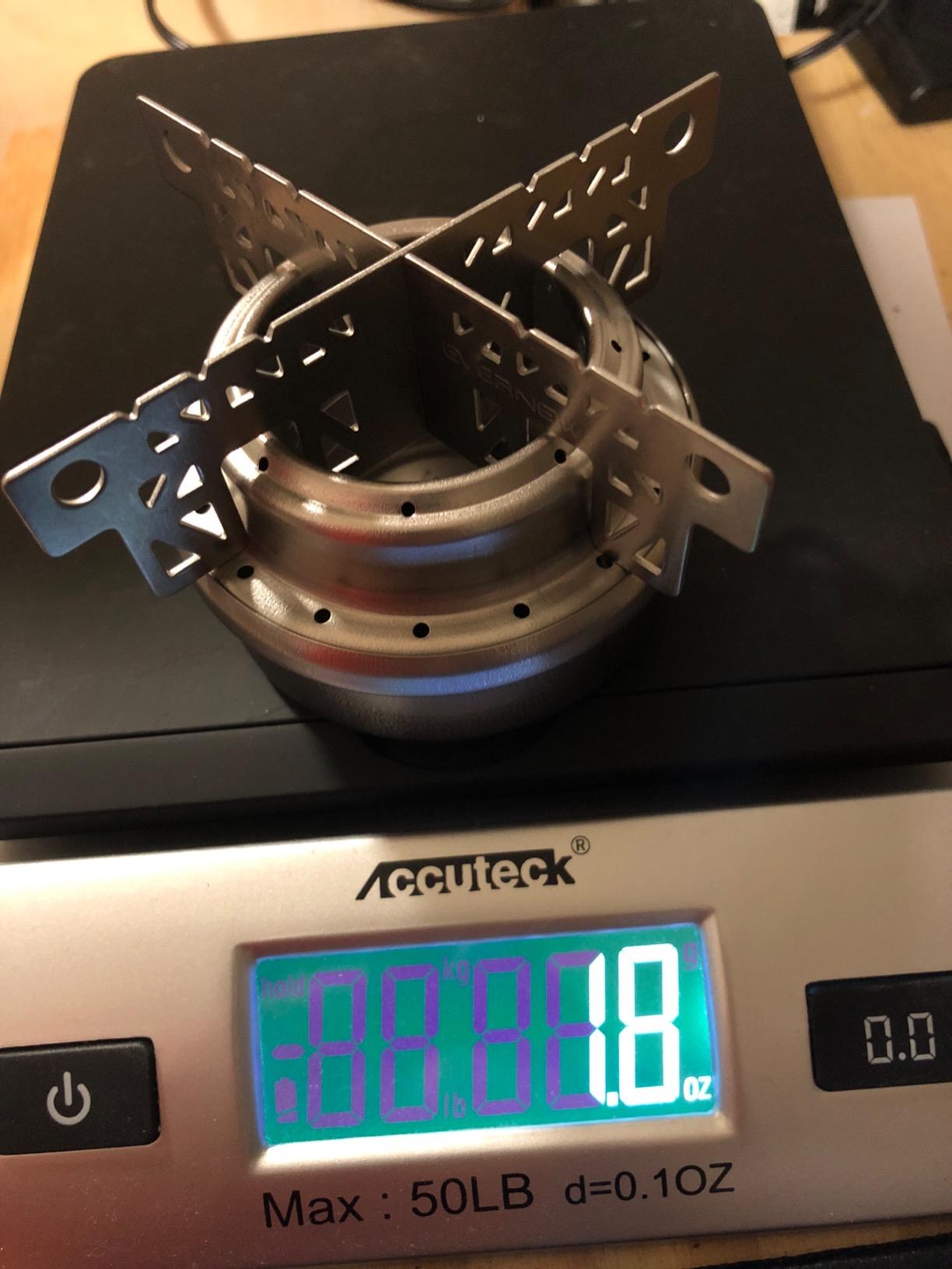Evernew Titanium Alcohol Stove customer photo 1