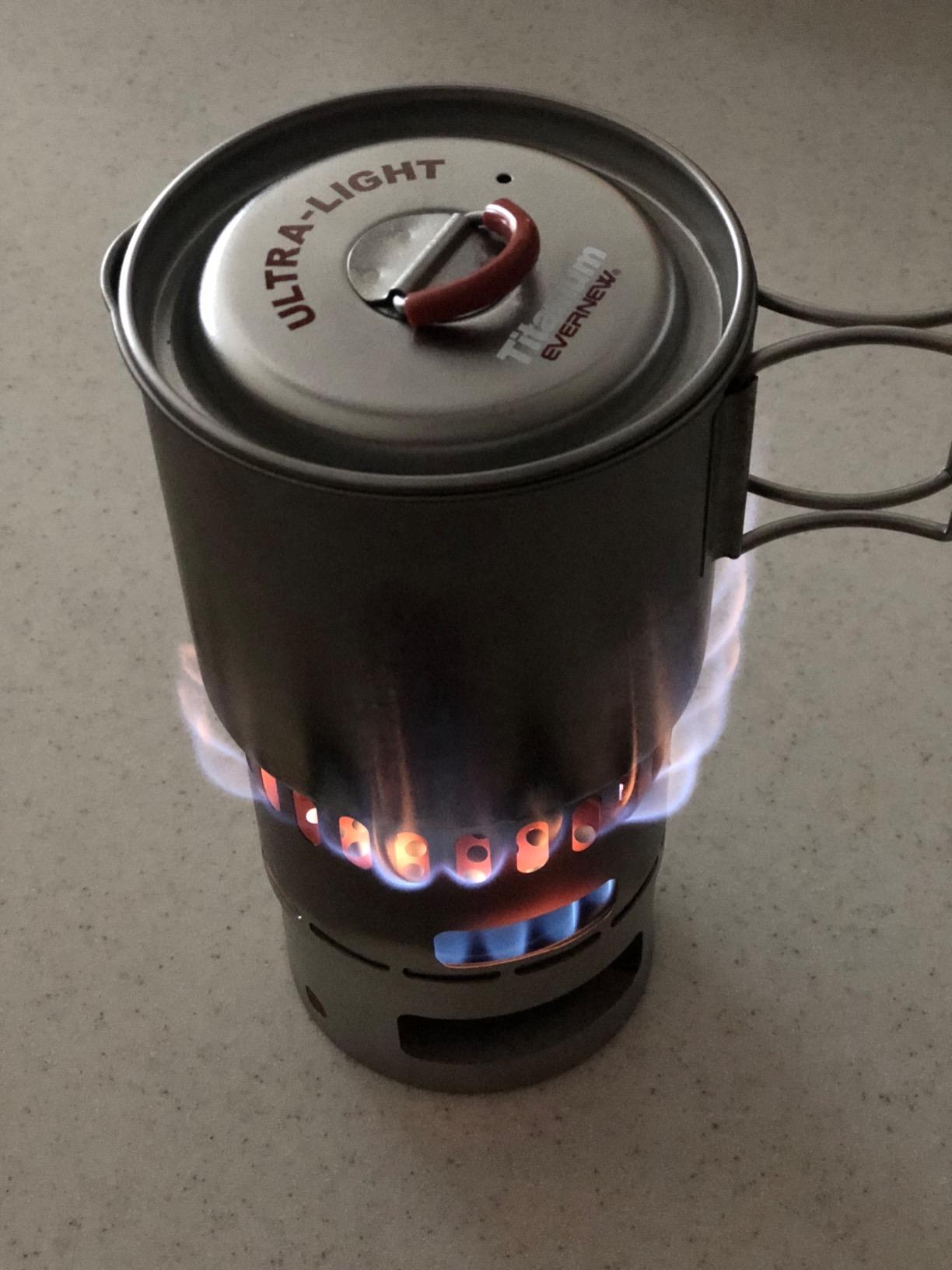 Evernew Titanium Alcohol Stove customer photo 2