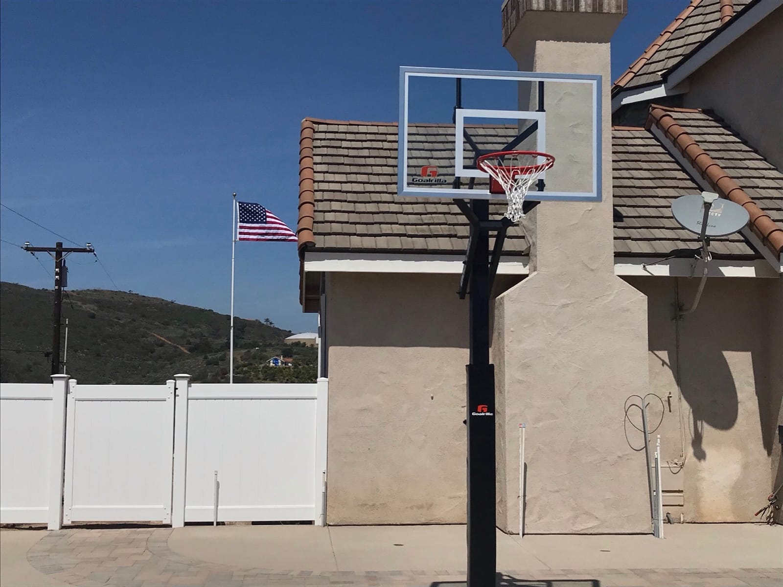 Goalrilla GS54 In Ground Basketball Hoop with Adjustable Height Backboard and Pro-Style, Breakaway Rim customer photo 1