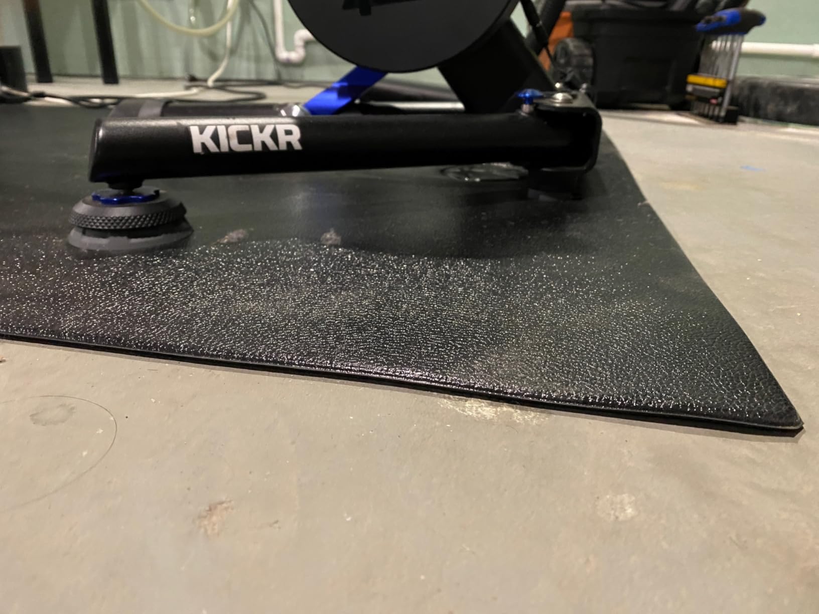 Marcy Fitness Equipment Mat and Floor Protector Compatible for Treadmills, Elliptical, Exercise Bikes, Stationary Cycles and Accessories customer photo 1