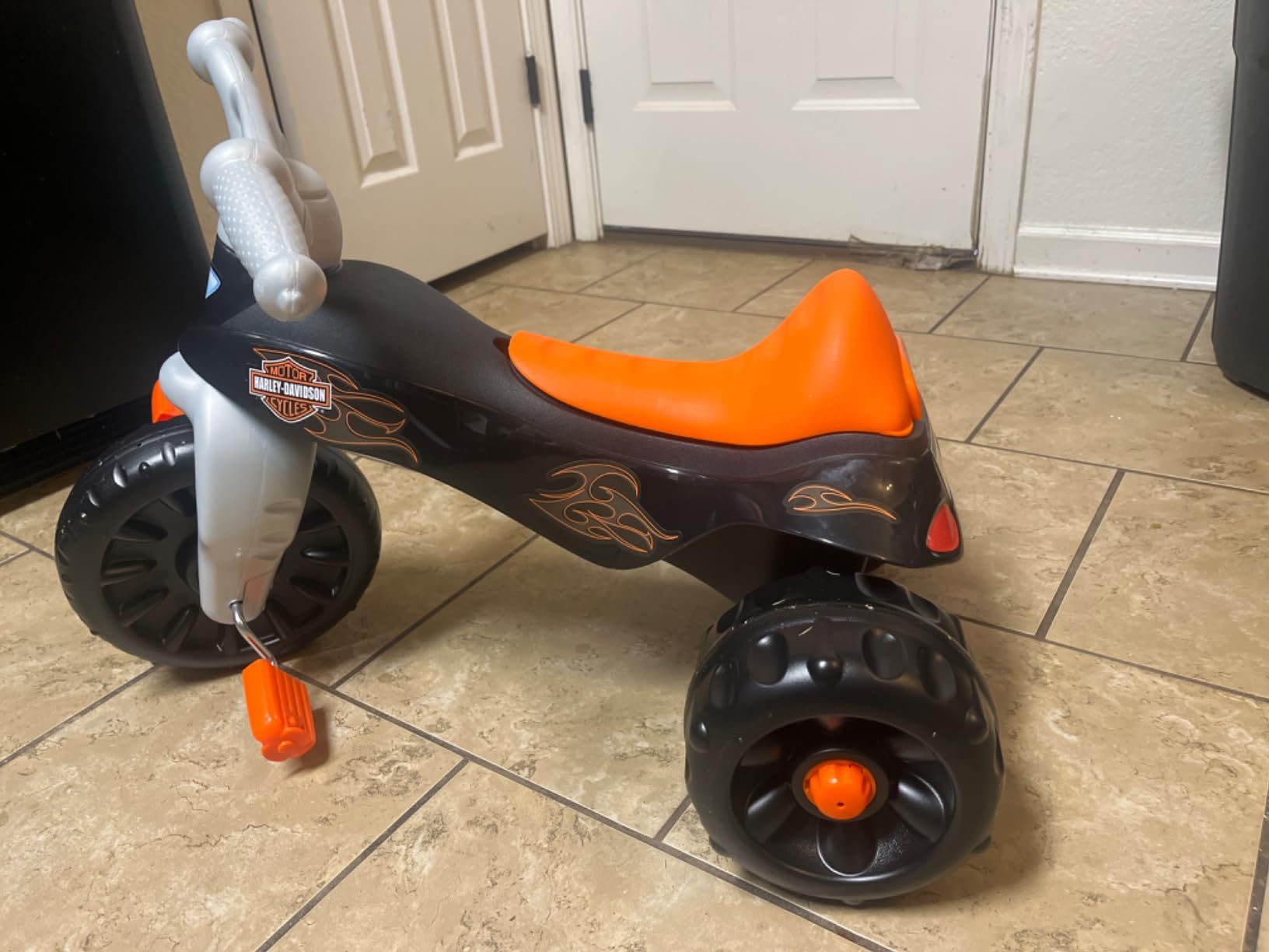 Fisher-Price Harley-Davidson Tough Trike Toddler Toy, Max 55 lb customer photo 2