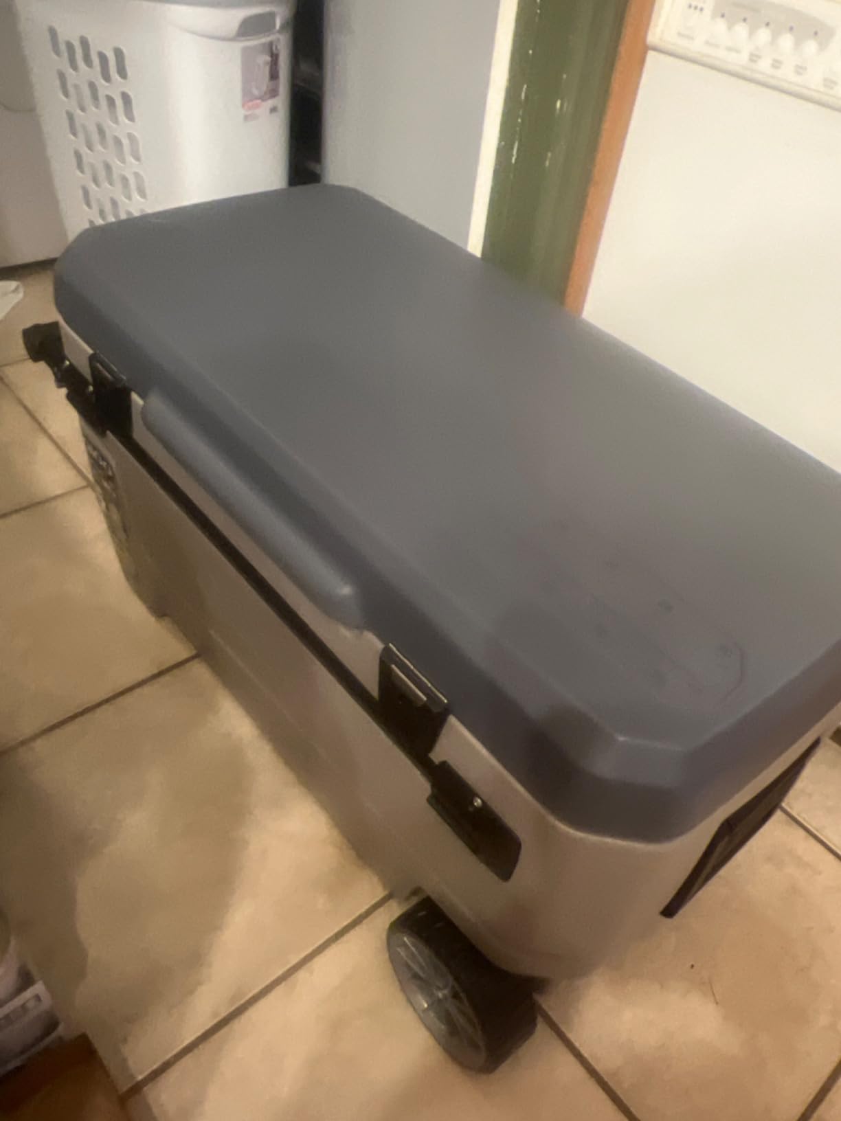 Igloo Maxcold Glide 110Qt Wheeled Cooler | Insulated Hard Shell Ice Chest customer photo 1
