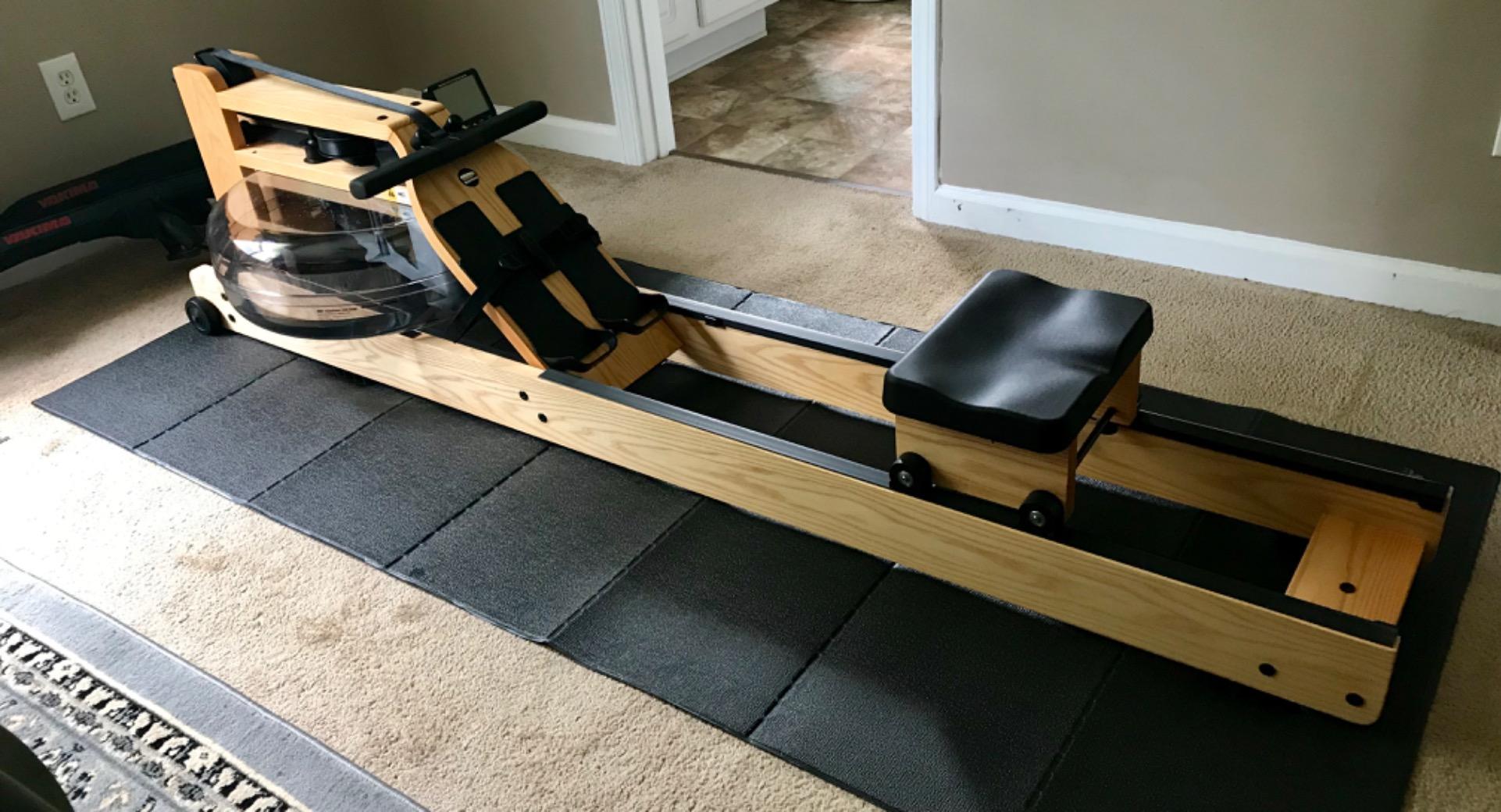 WaterRower Ash Rowing Machine with S4 Monitor | USA Made Water Rower | Original Handcrafted Erg Row Machine for Home Use & Gym customer photo 2