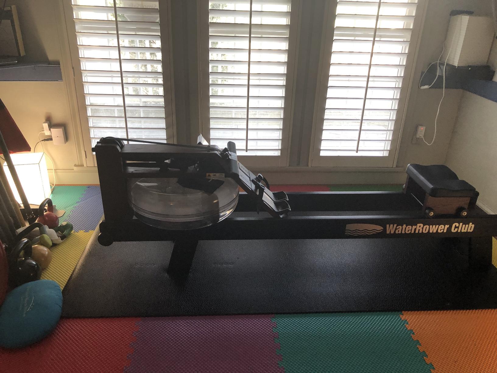 WaterRower Club Rowing Machine with S4 BLE Monitor | USA Made Water Rower | Original Handcrafted Erg Row Machine for Home Use & Gym customer photo 2
