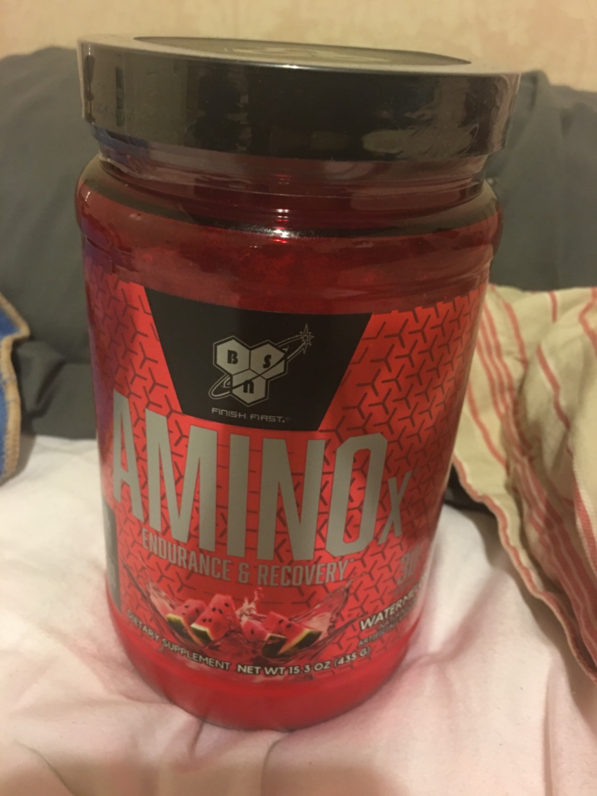 BSN Amino X Recovery Powder with BCAAs, Zero Sugar, 30 Servings | 10g Amino Acids and BCAAs per Serving for Muscle Recovery and Endurance, Zero Sugar, Keto Friendly and Caffeine Free customer photo 1