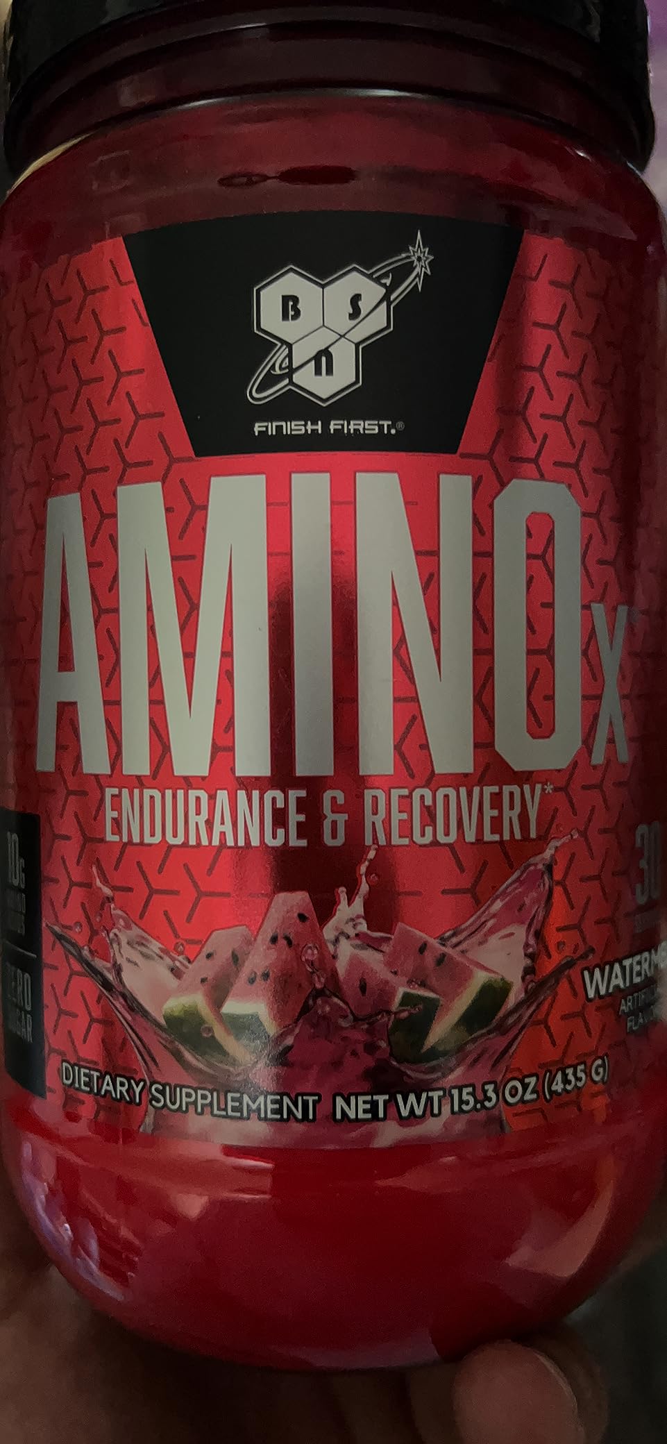 BSN Amino X Recovery Powder with BCAAs, Zero Sugar, 30 Servings | 10g Amino Acids and BCAAs per Serving for Muscle Recovery and Endurance, Zero Sugar, Keto Friendly and Caffeine Free customer photo 2