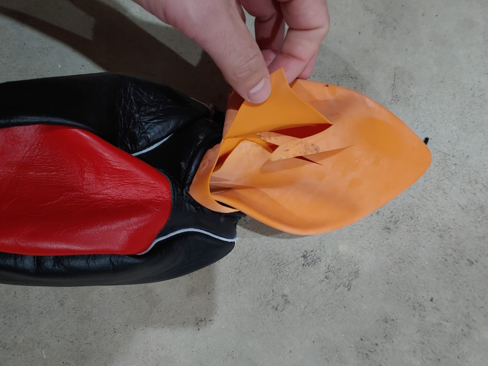 Ringside Mexican-Style Double-Double End Bag 16