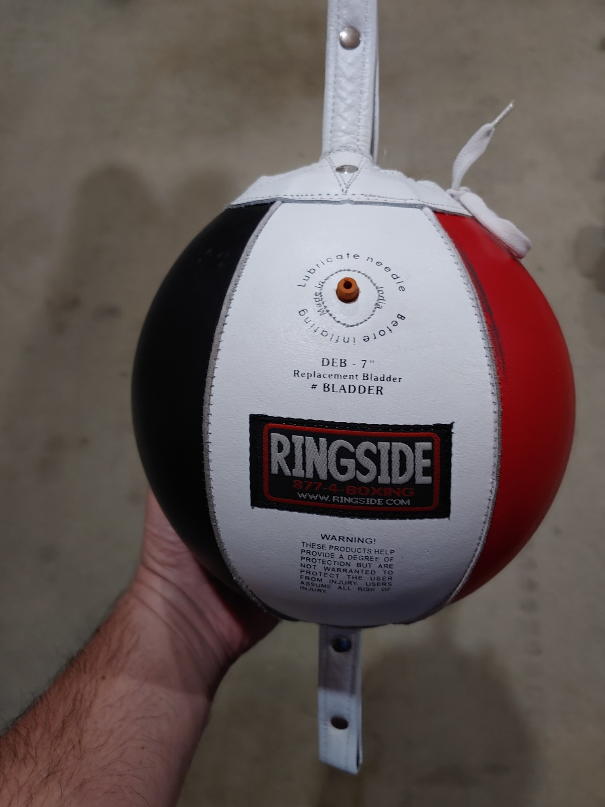 Ringside Mexican-Style Double-Double End Bag 16