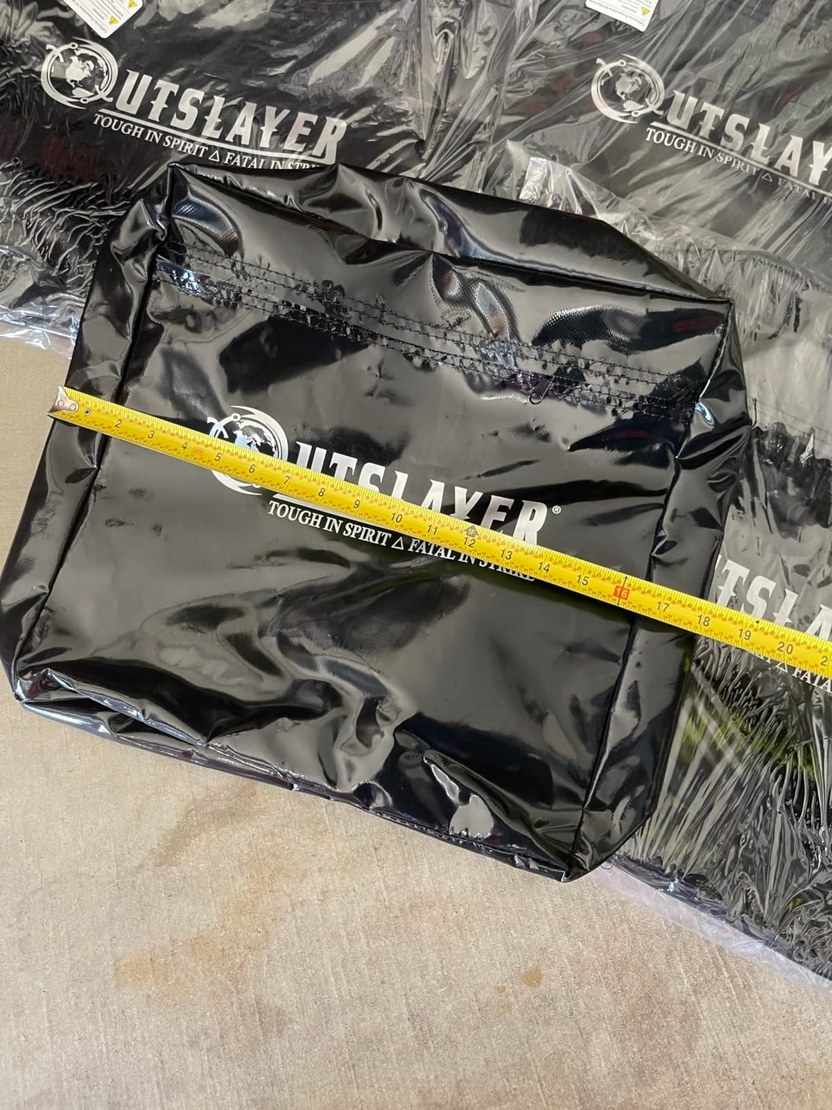 Outslayer Heavy Duty Punching Bag Stand - 7.8ft / 6.8ft Heavy Bags up to 350lbs - Made in USA - Filled or Unfilled Sandbags - Easy Assembly customer photo 2