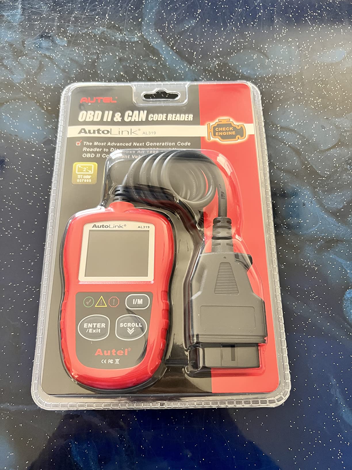 Autel AL319 Professional OBD2 Scanner, Enhanced Check Engine Code Reader customer photo 1