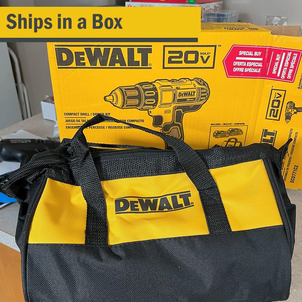 DEWALT DCD771C2 Drill Kit customer photo 1