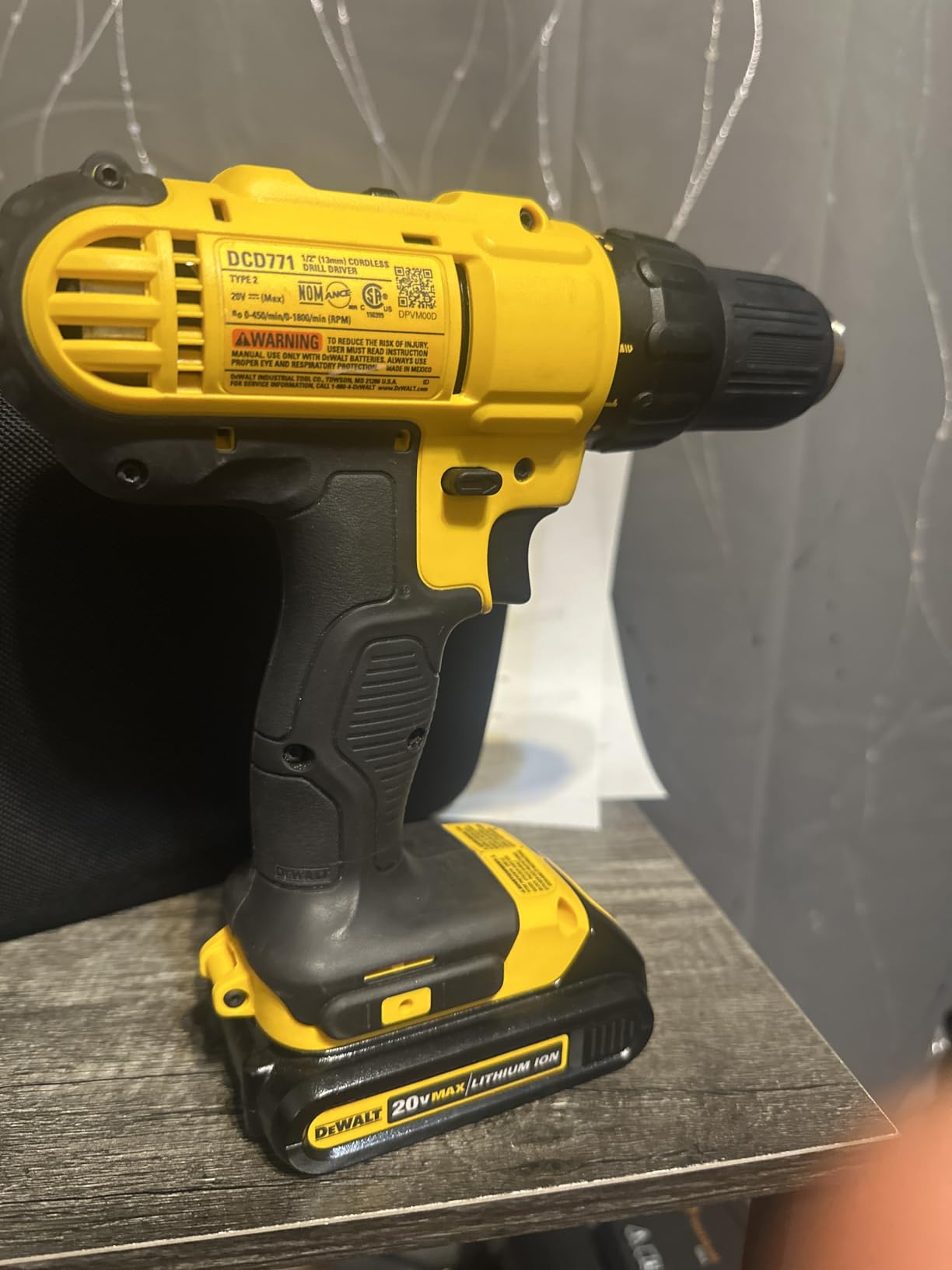 DEWALT DCD771C2 Drill Kit customer photo 2