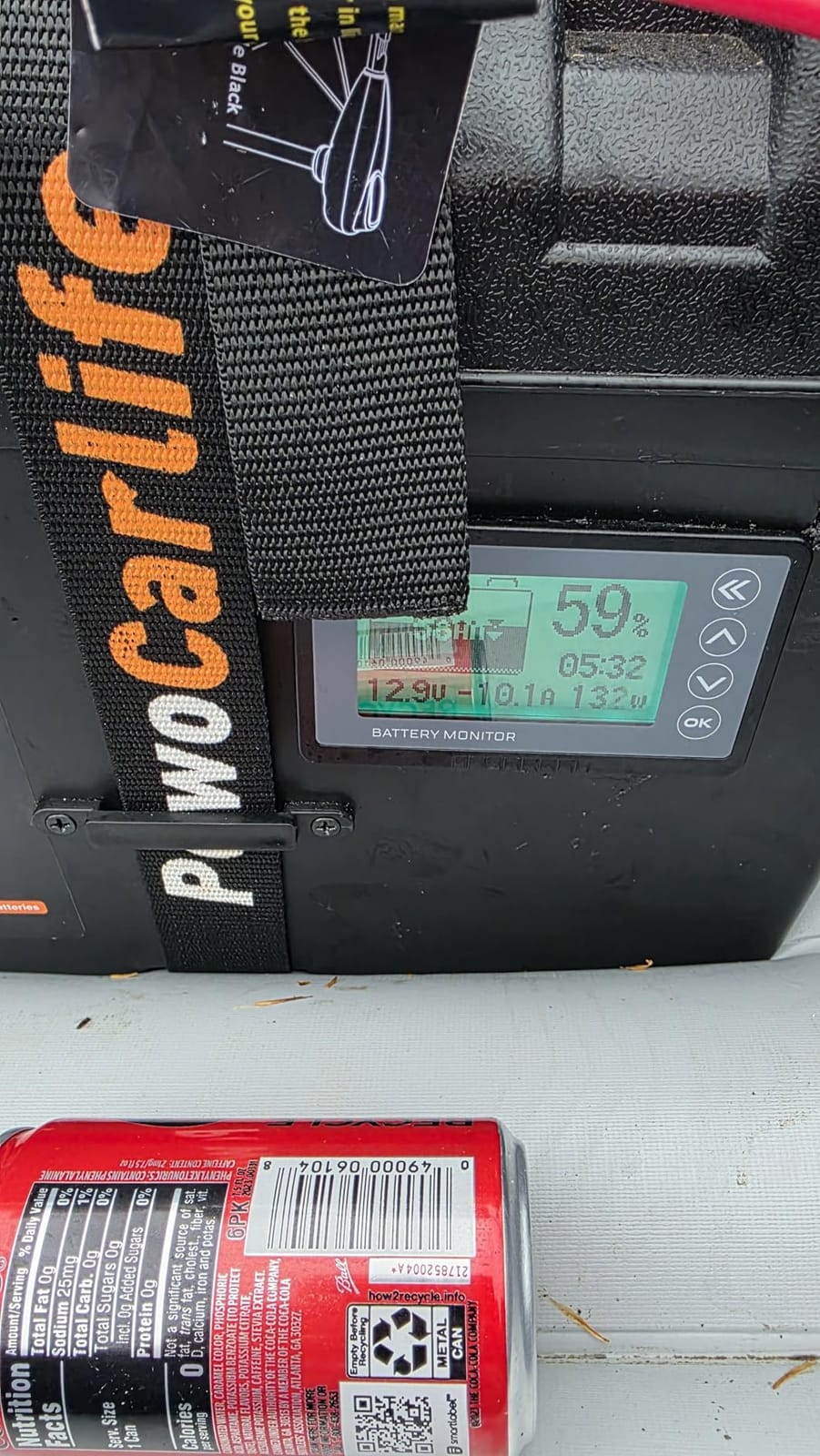 Newport NV-Series Thrust Saltwater Transom Mounted Trolling Electric Trolling Motor w/LED Battery Indicator customer photo 2