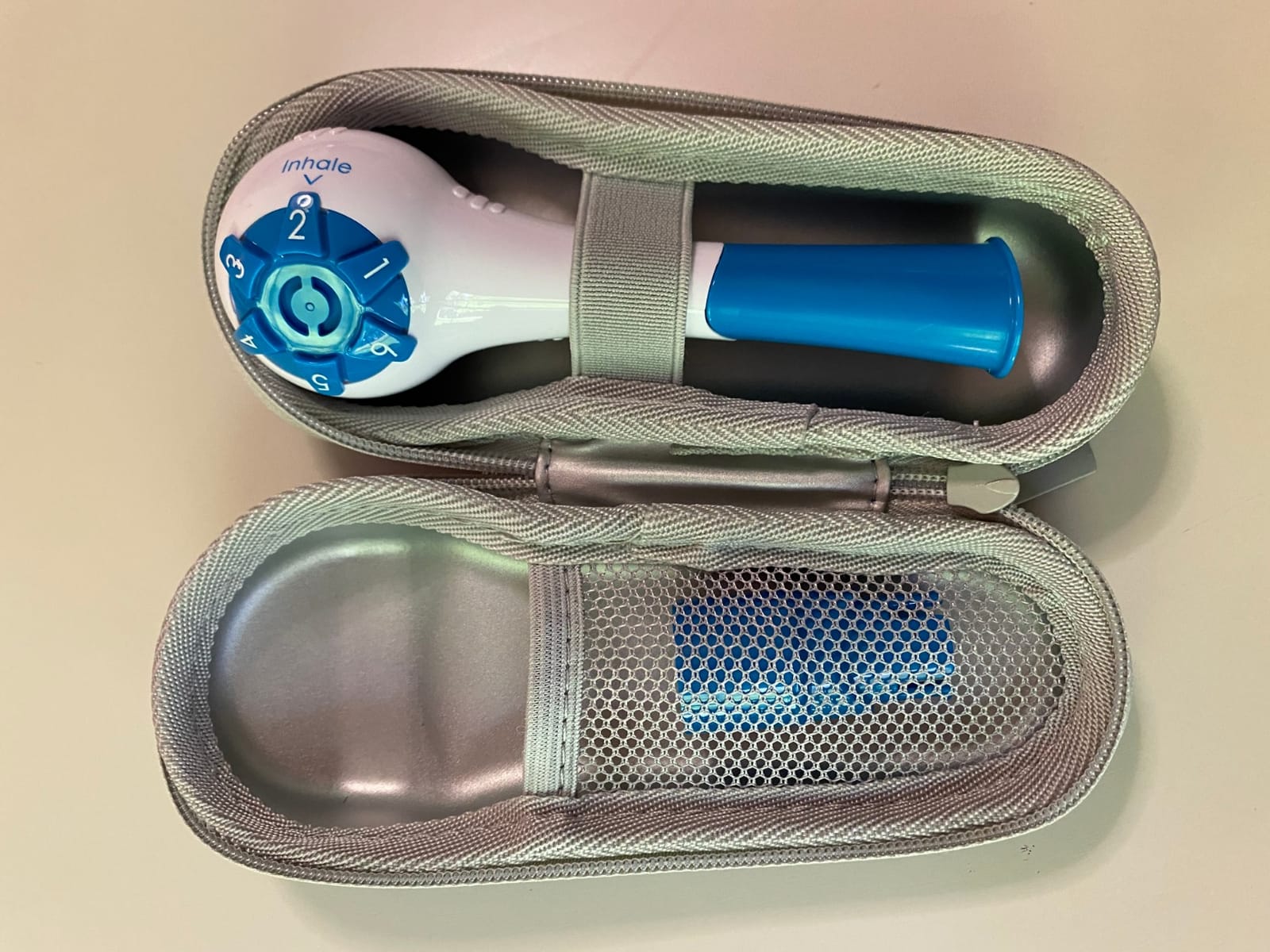 THE BREATHER | Natural Breathing Exerciser Trainer For Drug-Free Respiratory Therapy | Breathe Easier with Stronger Lungs | Guided Mobile Training App Included customer photo 2