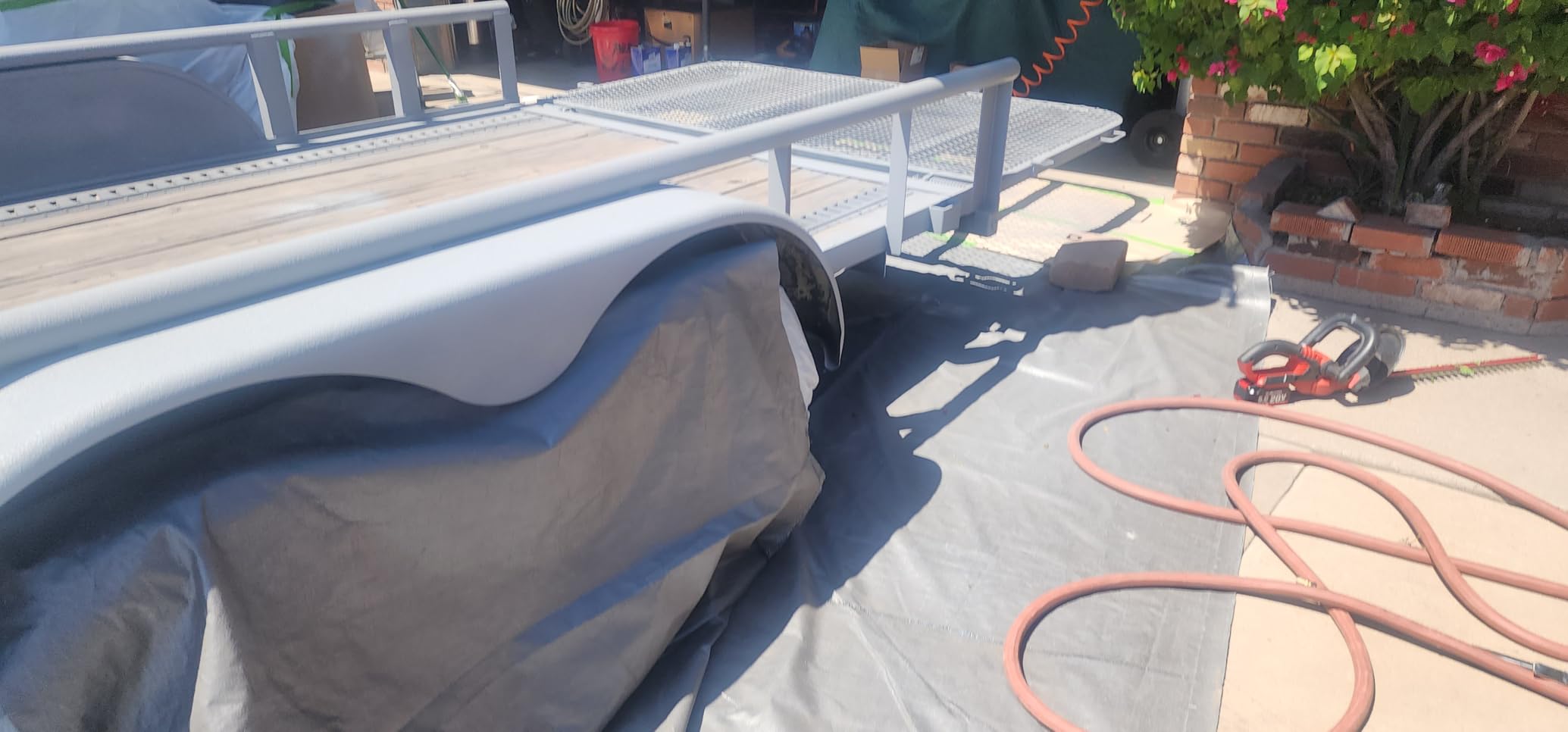 Custom Coat Black Urethane Spray-On Truck Bed Liner Kit with Gun, 1 Gallon | Includes Spray Gun and Regulator, Durable Textured Protective Coating, Prevent Rust customer photo 1
