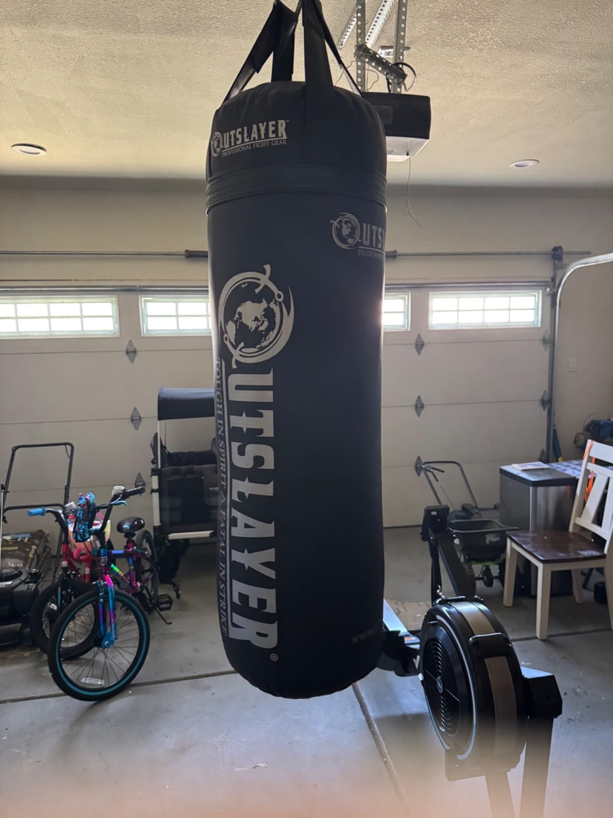 Outslayer 80 Pound Filled Punching Bag Boxing and MMA Made in USA customer photo 1