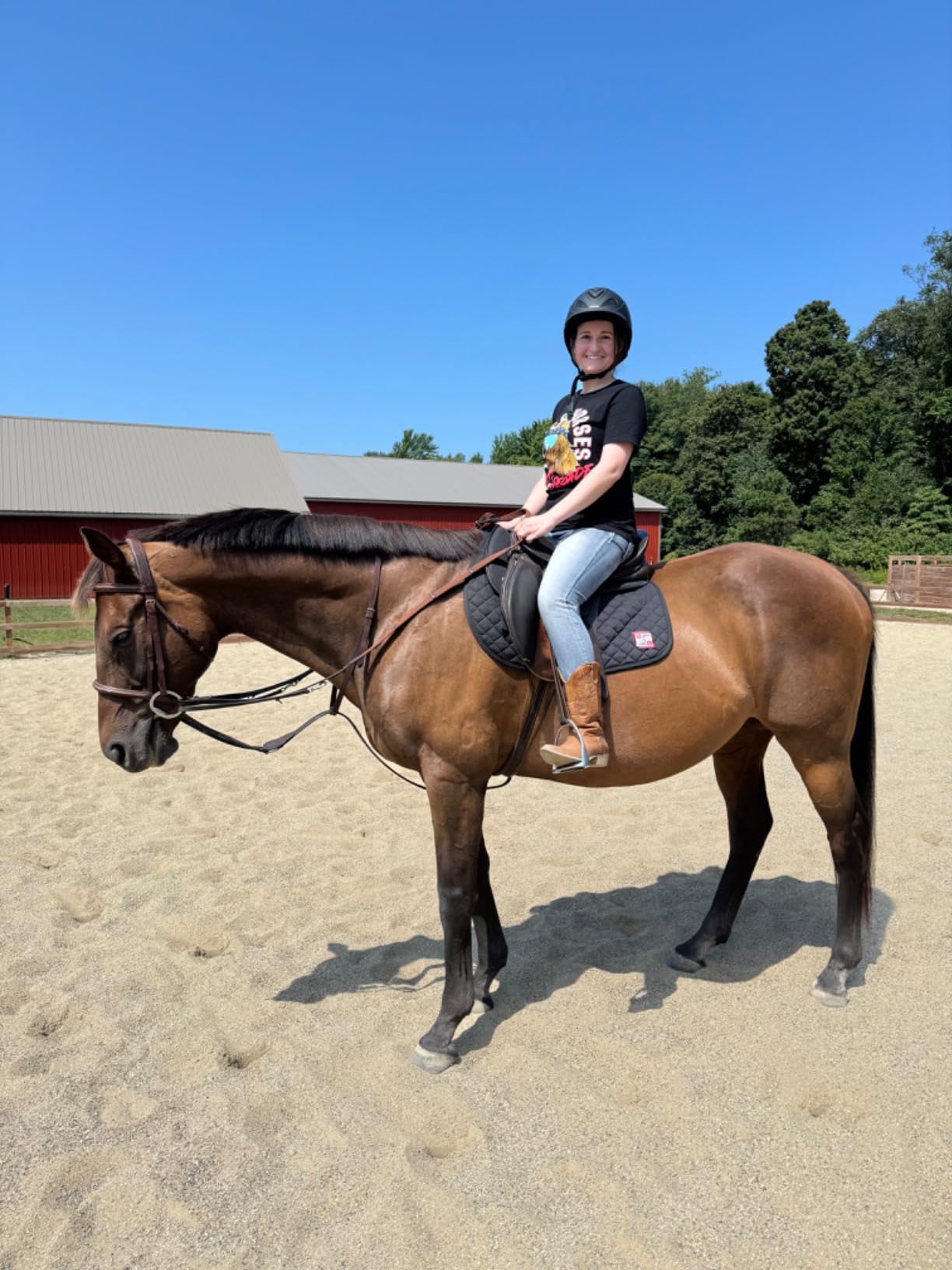 Troxel Liberty Ultralight Horse Riding Helmet, Low-Profile Adjustable Design, Safety Horseback Riding Gear customer photo 2
