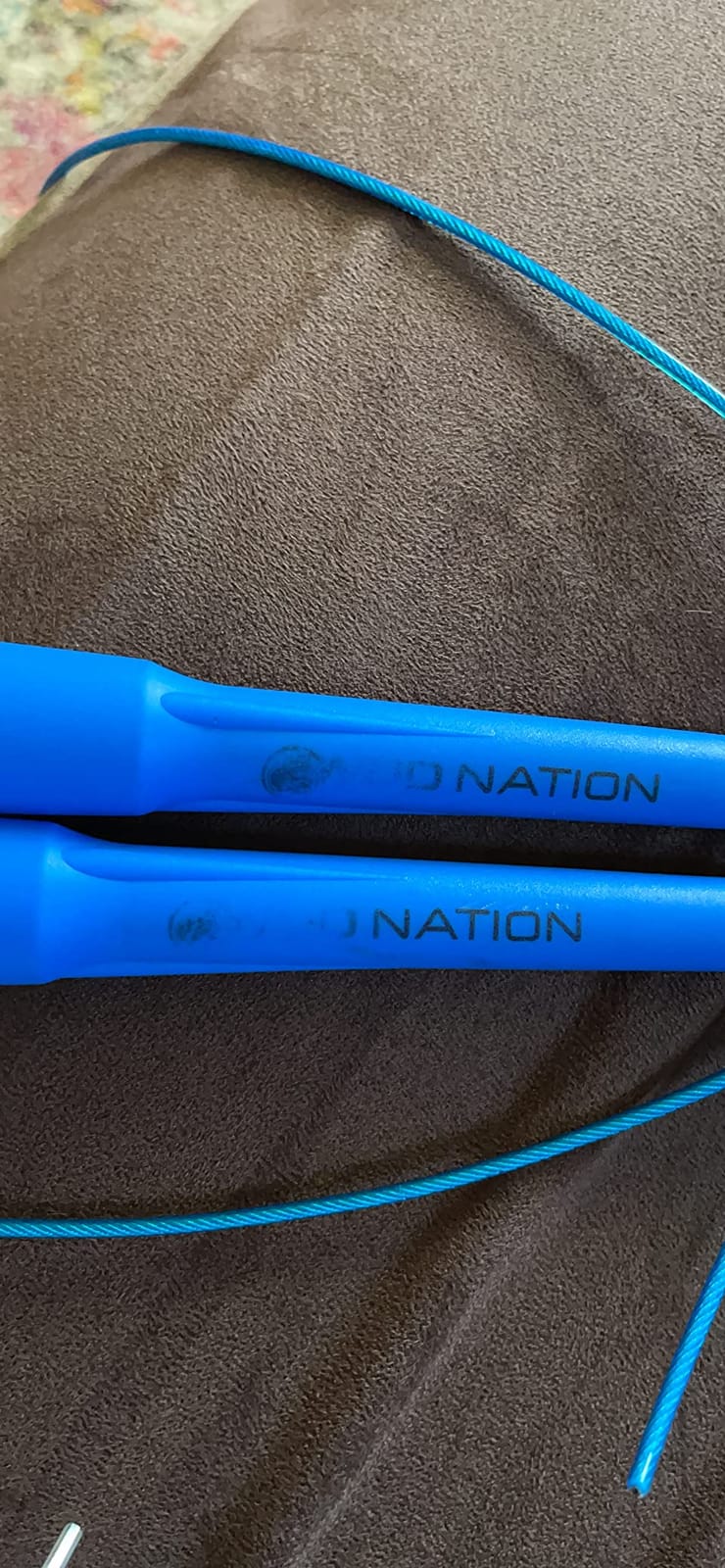 WOD Nation Adjustable Speed Jump Rope For Men, Women & Children - Blazing Fast Fitness Skipping Rope Perfect for Boxing, MMA, Endurance customer photo 2