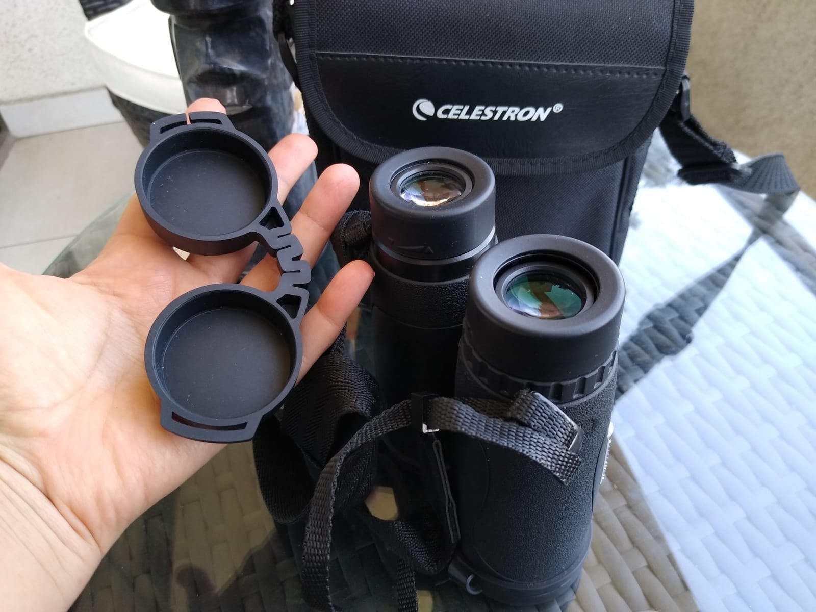 Celestron Nature DX ED 8x42 Premium Waterproof Birding Binoculars | ED Glass for True-to-Life Color, Fully Multi-Coated Optics & Phase Coated BaK-4 Prism, Sharp Edge-to-Edge Views, Waterproof customer photo 1