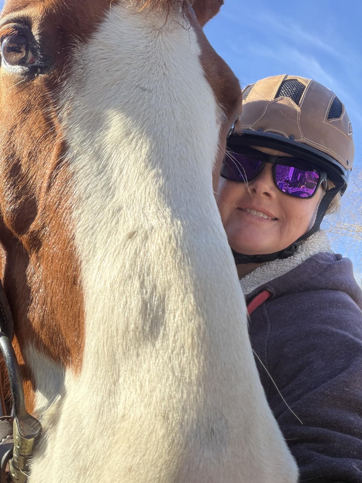 Troxel Cheyenne Rugged Horse Riding Helmet, Low-Profile, Self-Adjustable Design, Safety Horseback Riding Gear customer photo 2