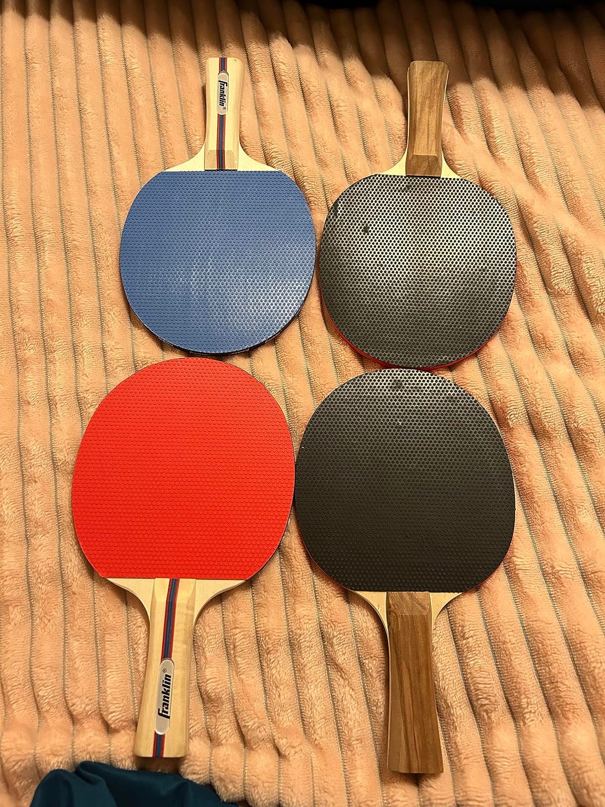 Franklin Sports Ping Pong Paddle Set with Balls - 2 Player & 4 Player Table Tennis Paddle Kit - Full Ping Pong Starter Kit customer photo 1