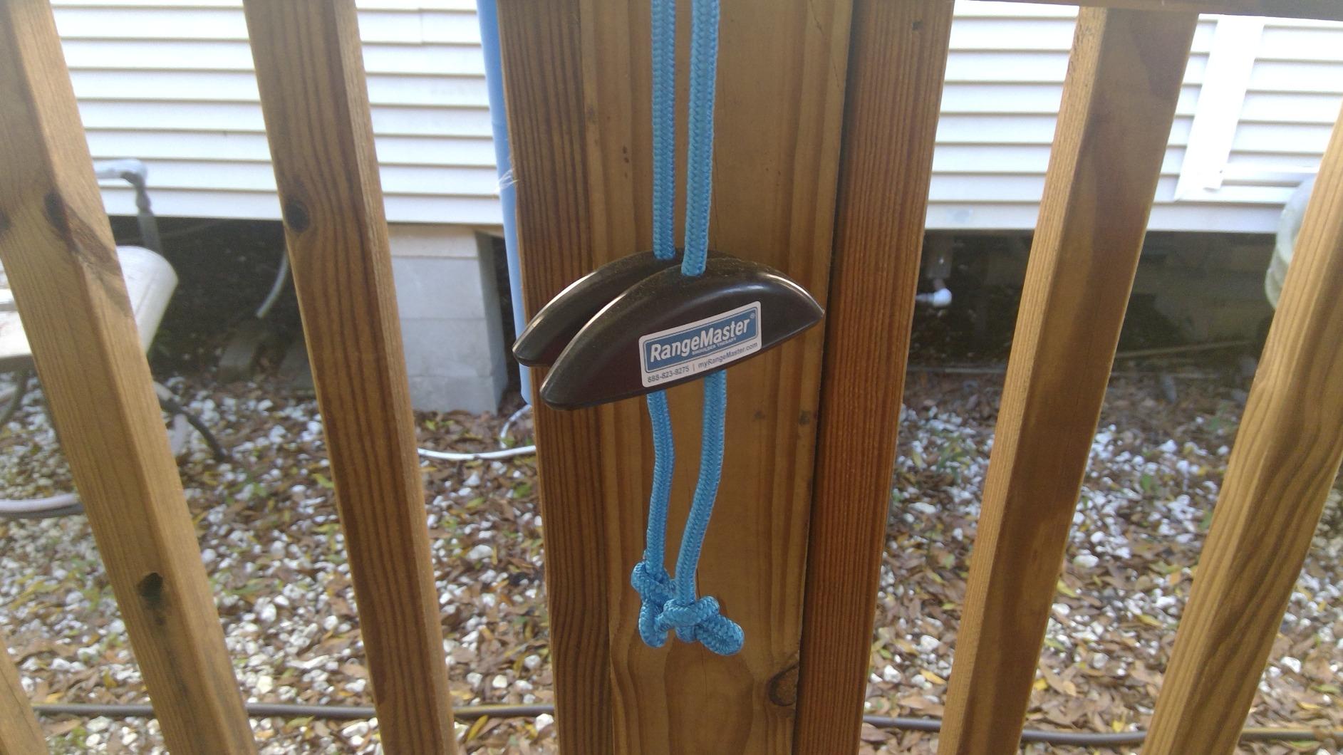 RangeMaster BlueRanger Over the Door Shoulder Pulley, Pulley for Physical Therapy, Aids Pain Free Range of Motion in Frozen Shoulder, Adjustable Cleated Handles, Metal Bracket (FSA/HSA) customer photo 1