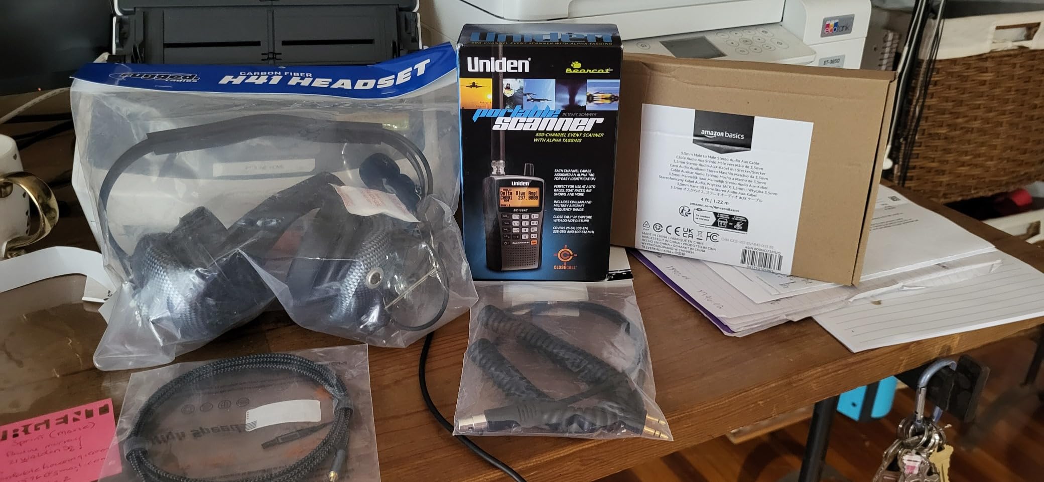 H41 Behind-the-Head Racing & Industrial Headset | 24dB NRR with Dynamic Noise-Canceling Mic, Clear Hear Speakers, Volume Control, 3.5mm Audio Jack & Universal 5-Pin Port customer photo 1