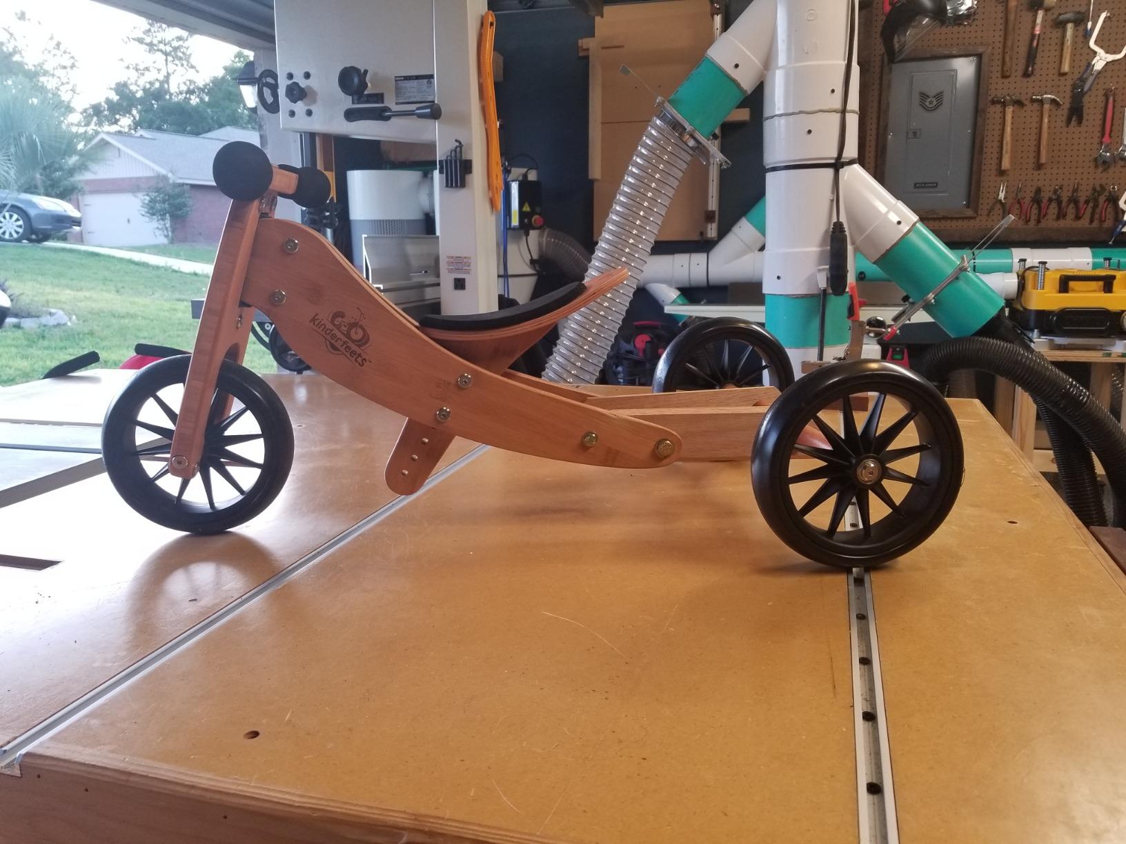 Kinderfeets Balance-Bike - Wooden Balance Bike customer photo 1
