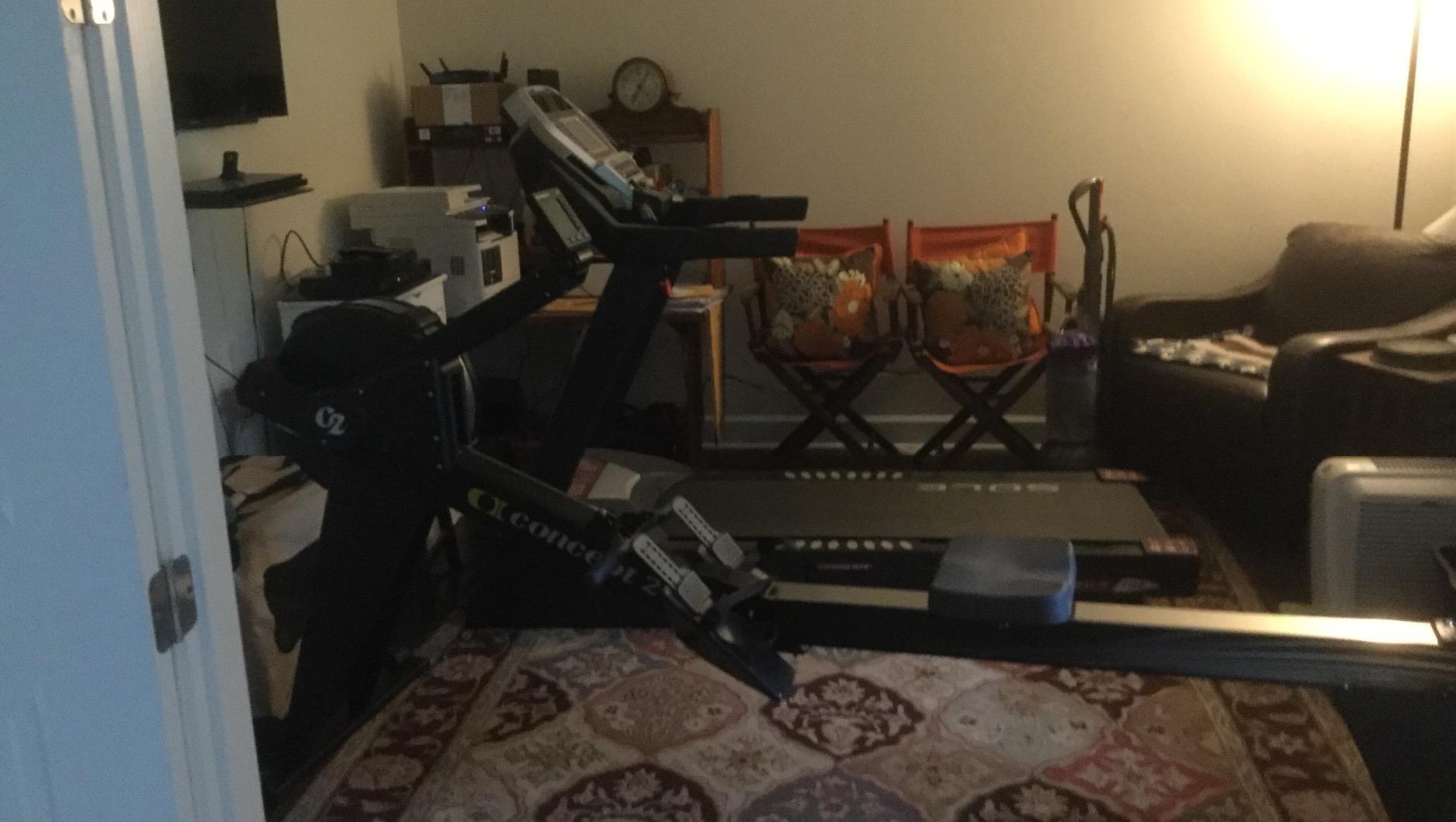 Concept2 RowErg Indoor Rowing Machine with Tall Legs - PM5 Monitor, Device Holder, Adjustable Air Resistance, Easy Storage customer photo 1
