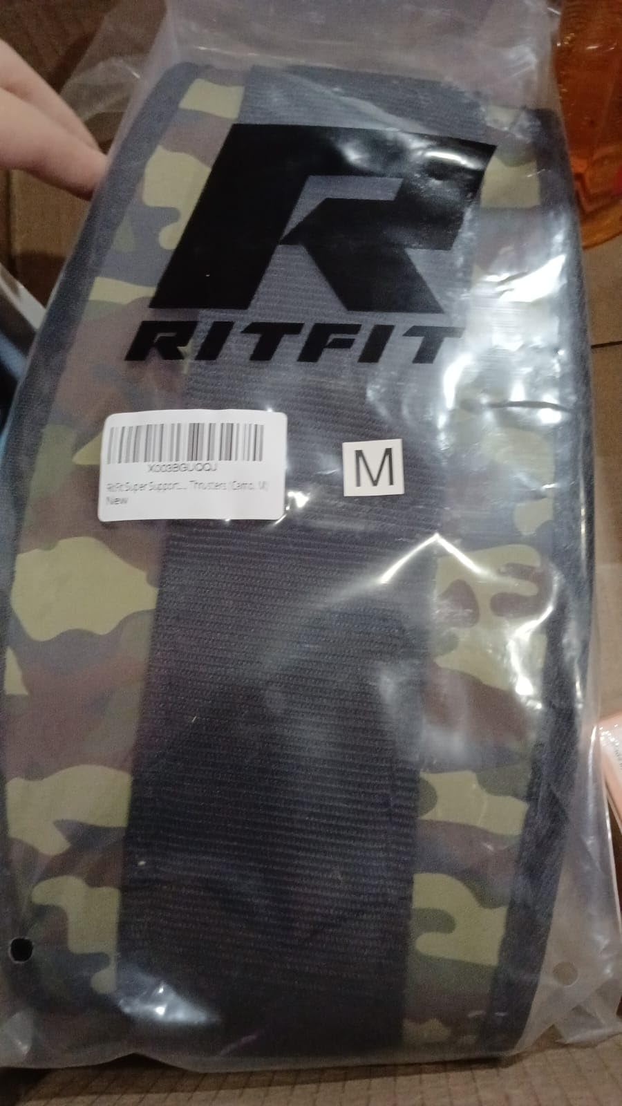 RitFit Weight Lifting Belt 6 Inch for Squats Deadlift Strength Training | Padded Lumbar Support, Self-Locking Gym Belt for Men & Women, Squats, Lunges, Deadlift, Thrusters customer photo 1