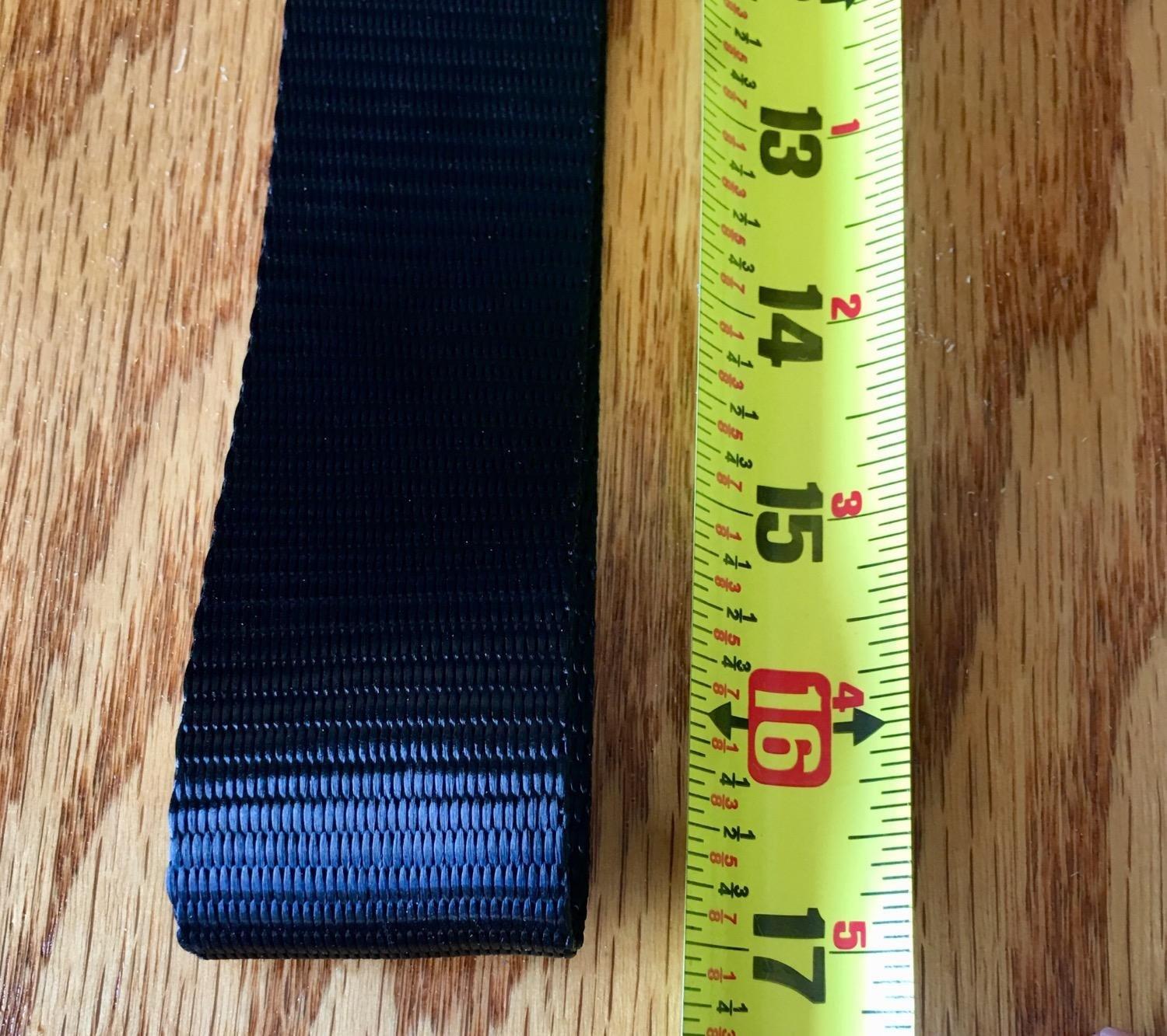 Rhino USA Soft Loop Tie Down Straps (4-Pack) - Motorcycle Handlebar Straps | 1.6in x 17in Loops, 5,000lb Break Strength. For Use with Ratchets on ATV, UTV, Dirt Bike & Motorcycle Handlebars. Black customer photo 2