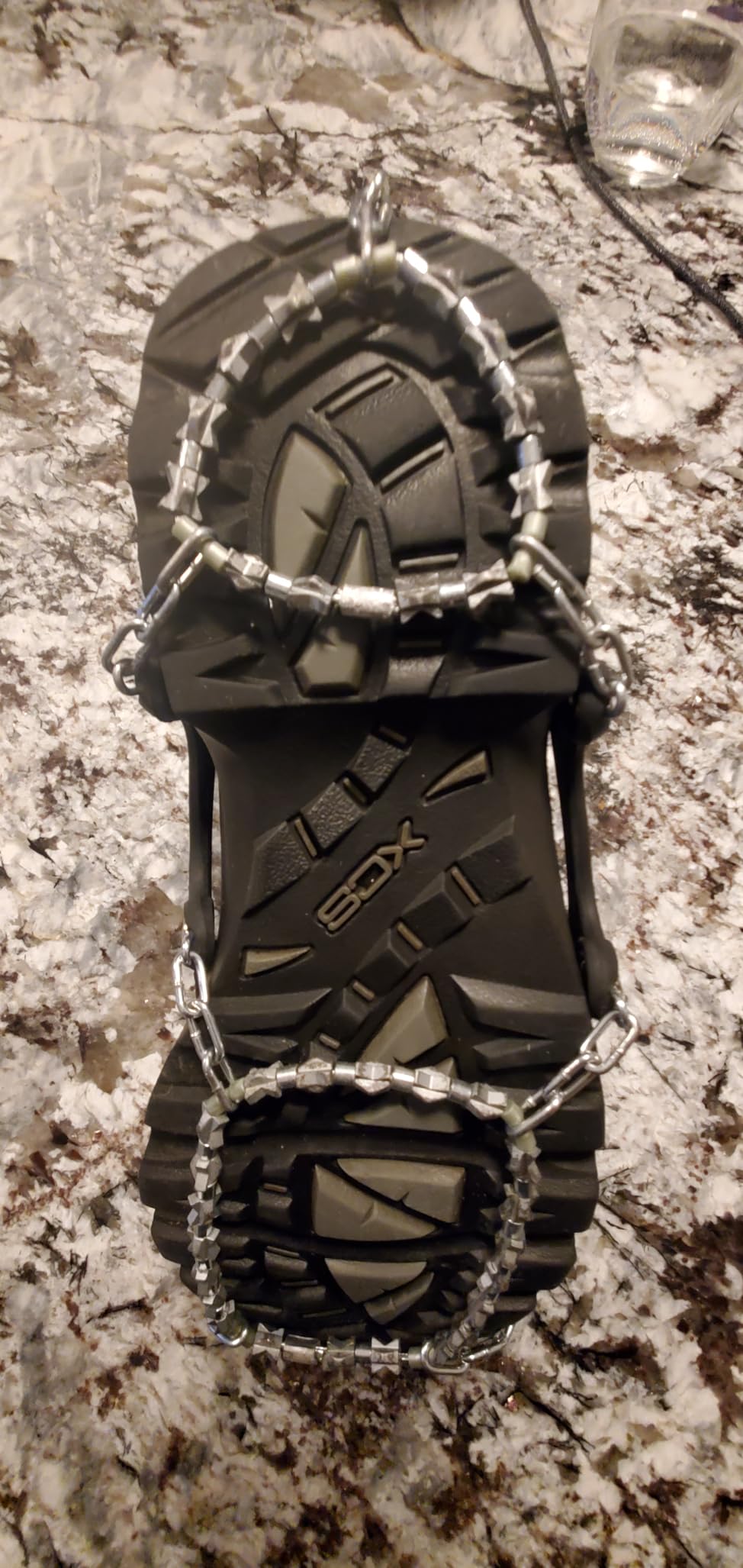 Yaktrax ICEtrekkers Diamond Grip - Full-Foot Traction on Ice, Snow, & Multi-Terrain Surfaces customer photo 2