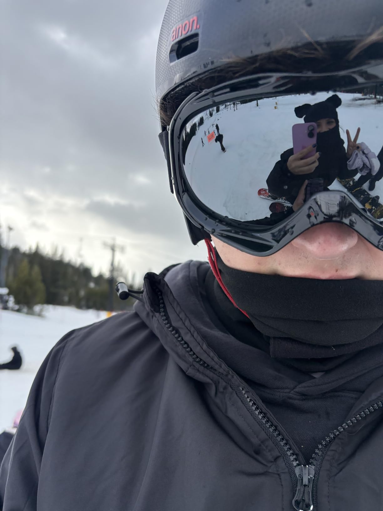 OutdoorMaster OTG Ski Goggles, Snowboard Goggles for Men, Women & Youth | Over Glasses Ski Goggles with Anti-fog UV400 Protection, Helmet Compatibility, and a Soft TPU Frame for Snow Sports. customer photo 2
