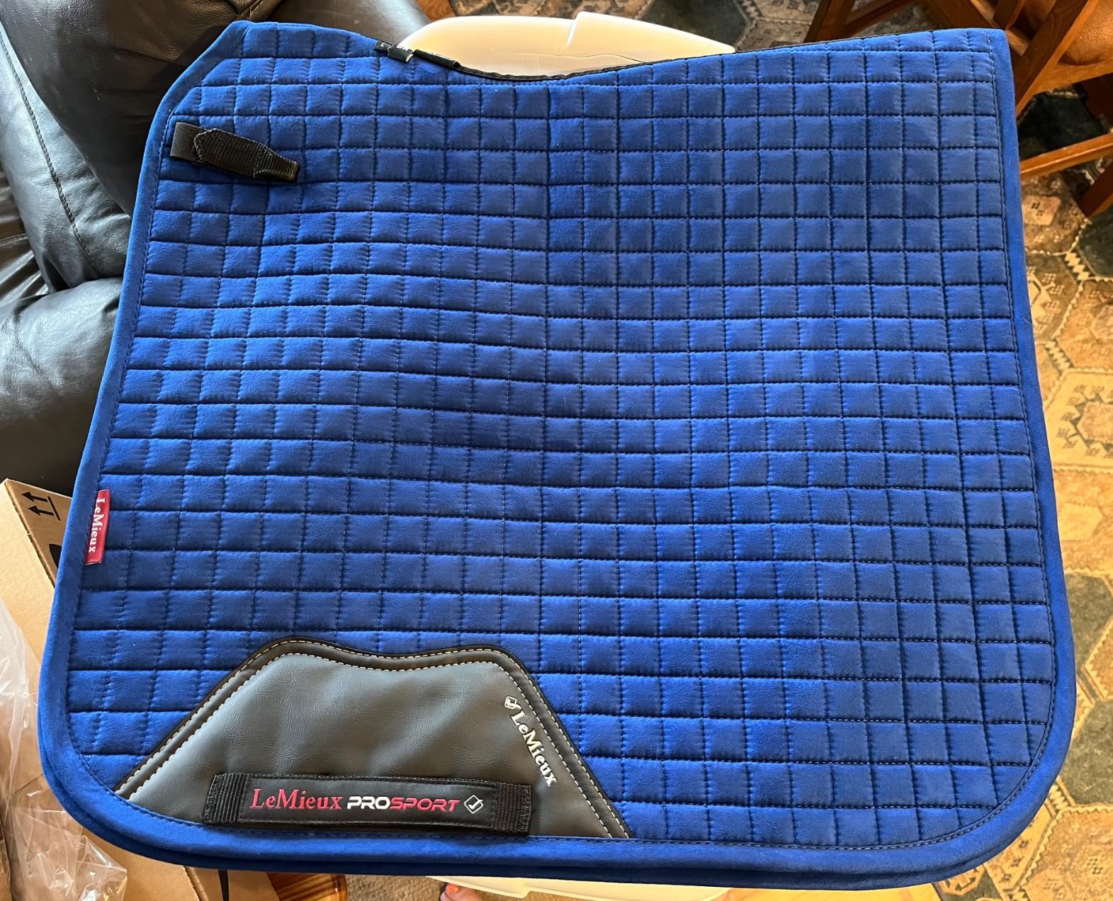 LeMieux Suede Dressage Square - English Saddle Pads for Horses customer photo 2