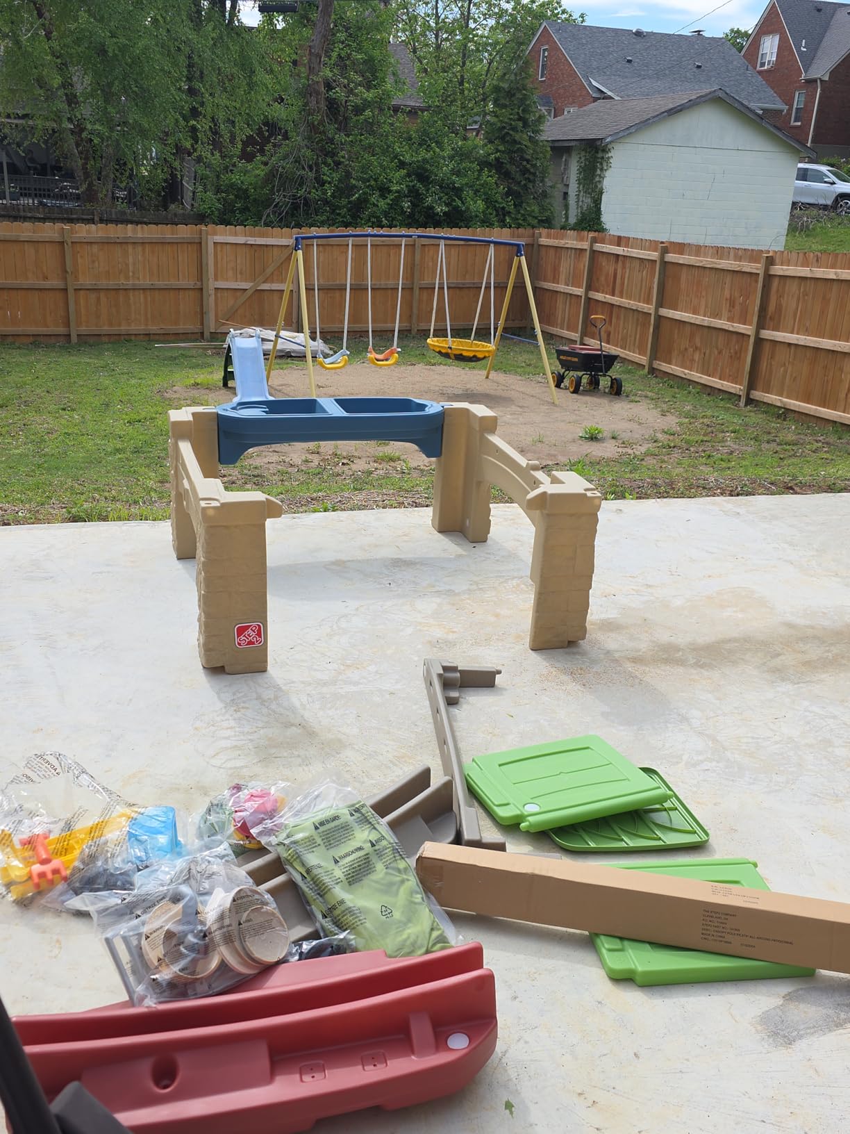 Step2 All Around Playtime Patio with Canopy Playset - Shaded Outdoor Playhouse for Kids with Realistic, Interactive Features, Room for Multiple Toddlers to Play customer photo 2