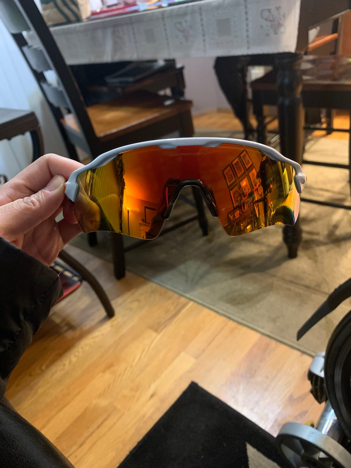 Oakley Radar EV Path OO9208 Shield Sunglasses for Men for Women - Polarized, Lightweight Performance Sport Sunglasses customer photo 2