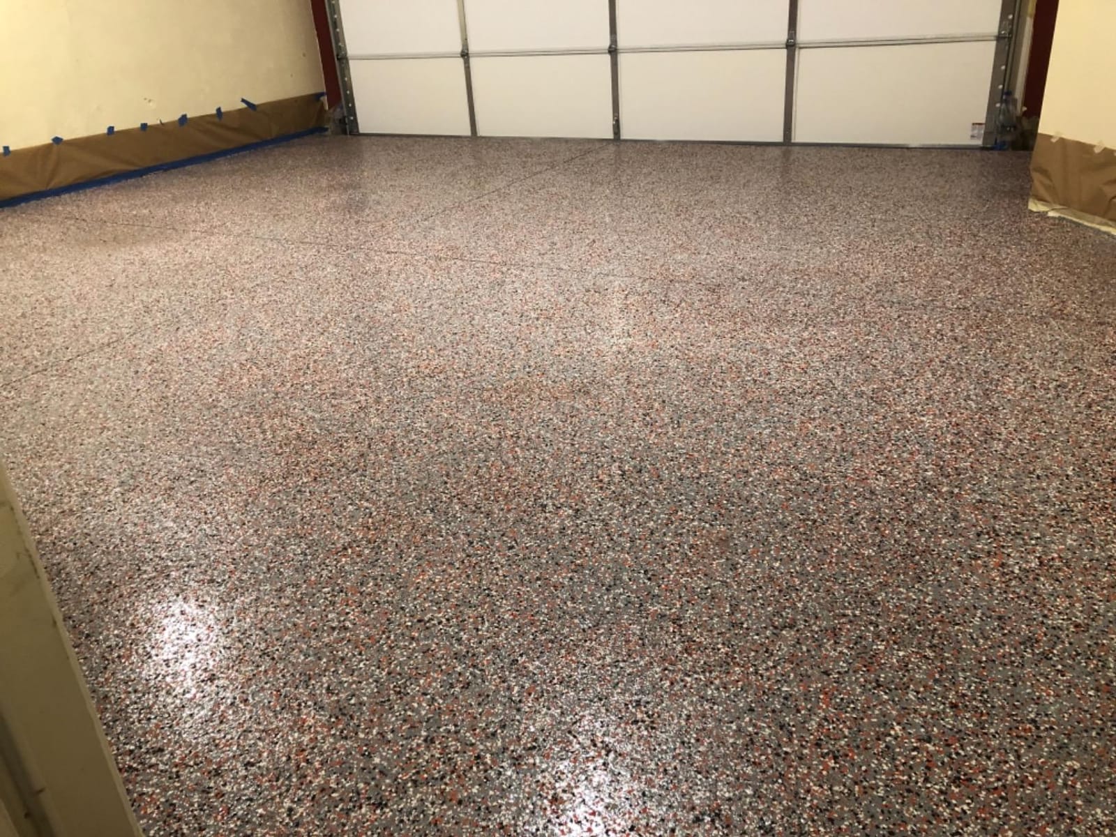 Colored Epoxies 10025 White Garage Floor Epoxy Kit, 3 Epoxy Resin Gallon | Made in USA, 100% Solids, Self-Leveling Epoxy Floor Coating for Concrete & Plywood, Zero VOC, Abrasion & Chemical Resistant customer photo 2