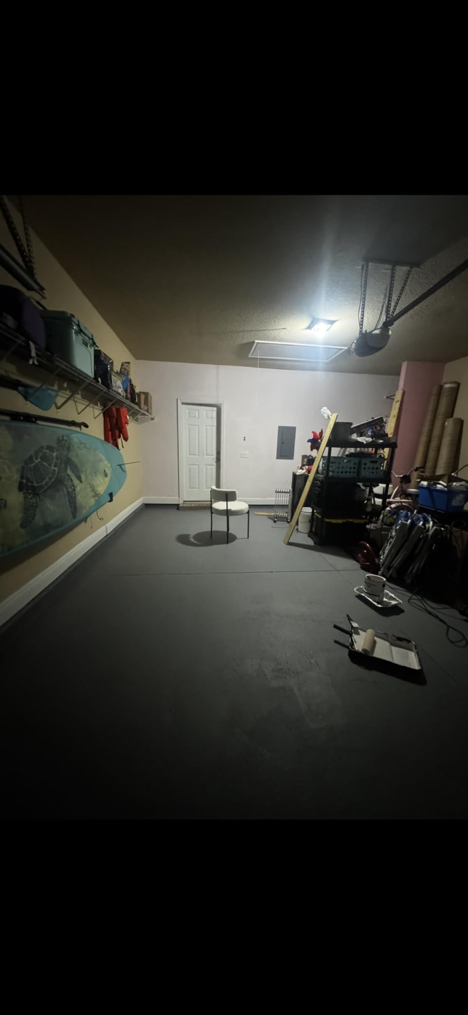 KILZ 1-Part Epoxy Concrete & Garage Floor Paint, Slate Gray, 1 Gallon customer photo 2