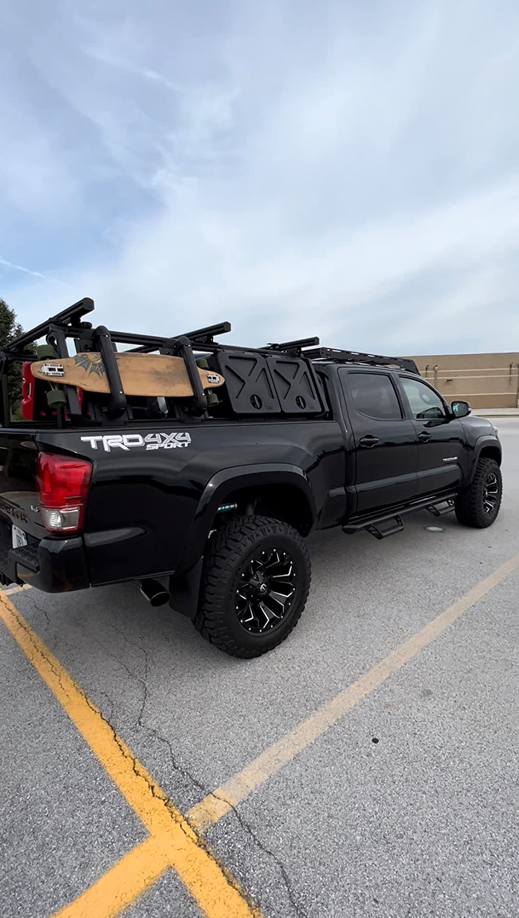 Rhino-Rack Carrier for Skis, Snowboards, Fishing Rods, Paddles, Skateboards, Water Skis, Wakeboard & More, Universal Mounting, Easy to Use, Locking, Lightweight & Heavy Duty customer photo 2
