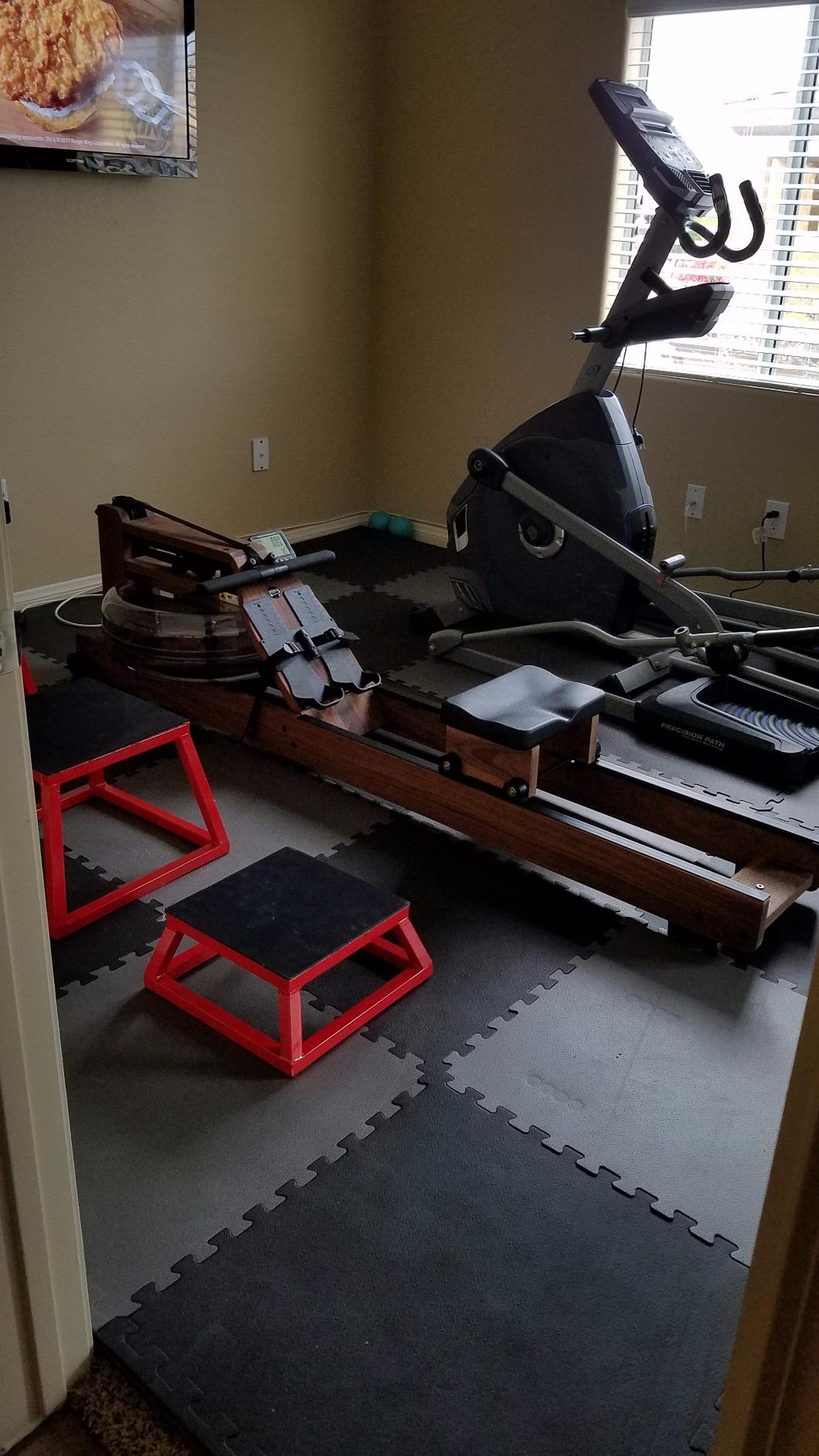 WaterRower Walnut Rowing Machine with S4 BLE Monitor | USA Made Water Rower | Original Handcrafted Erg Machine for Home Use & Gym | Best Warranty customer photo 1