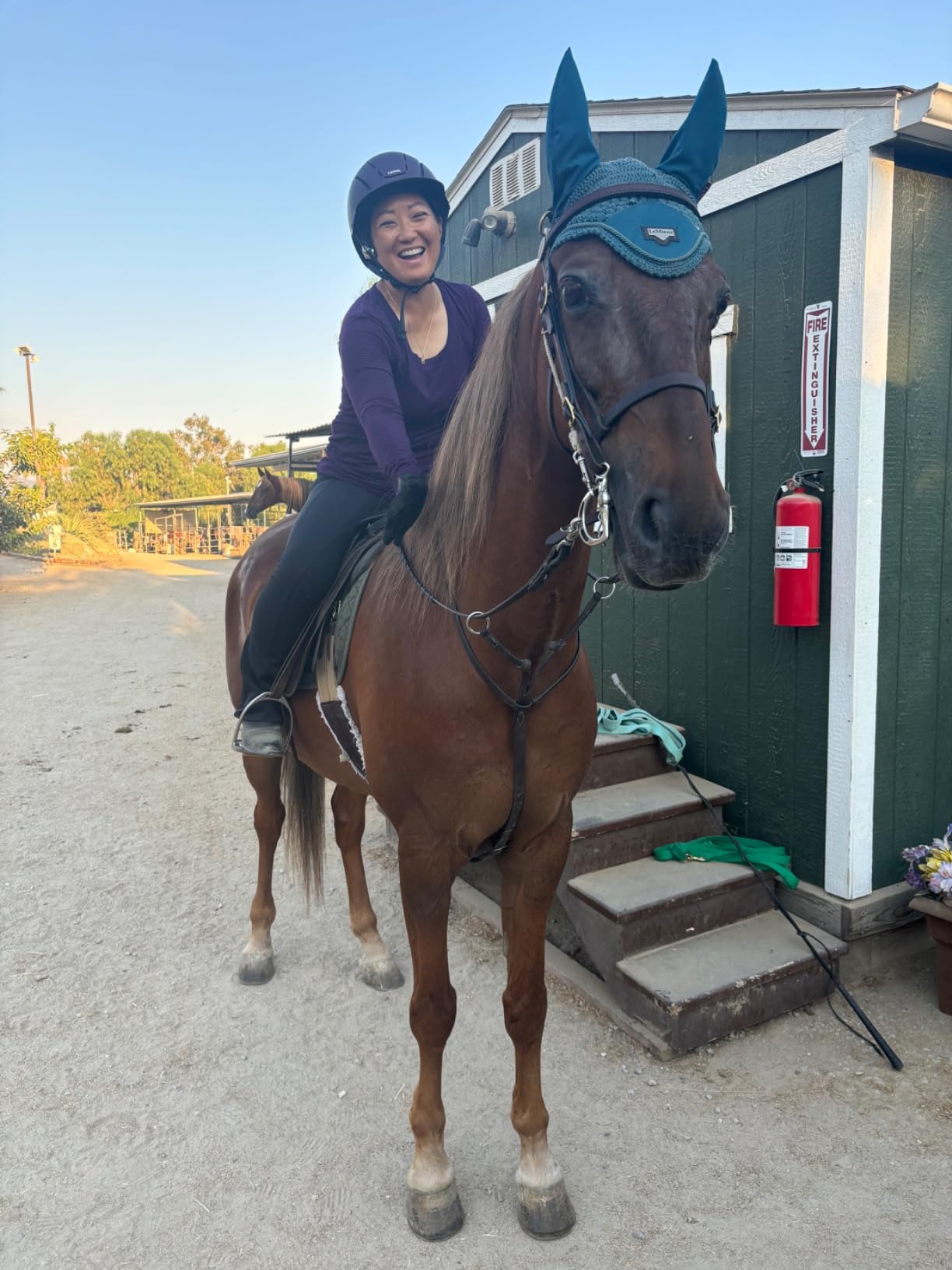 Troxel Spirit Duratec Full Coverage Horse Riding Helmet, Adjustable Fit | Cooling Vents Helps Stay Comfortable on Trails, Lessons & Arena Practice customer photo 2