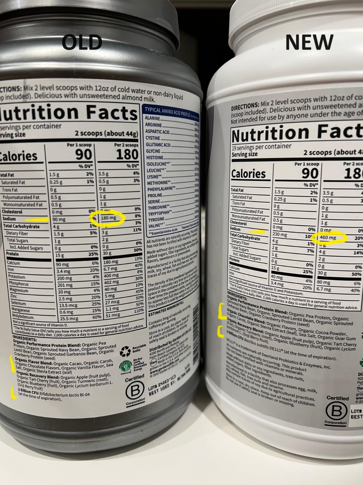 Garden of Life Sport Organic Vegan Protein Powder, Chocolate, 19 Servings | 30g Plant-Based Protein with Probiotics for Digestive Health, Immune Support and Muscle Recovery customer photo 1
