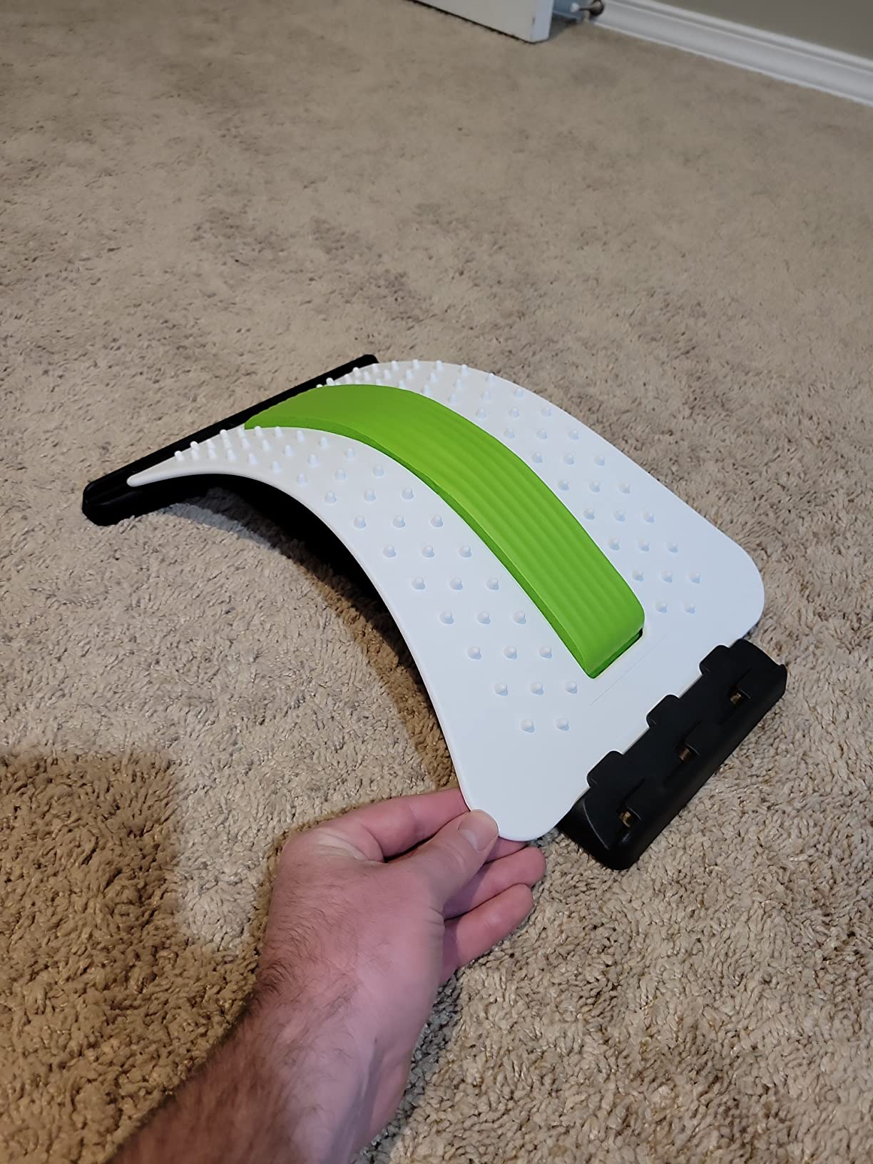 ChiFit Multi-Level Back Stretching Device - Immediate Relief for Herniated Disc, Sciatica, Scoliosis, Lower and Upper Back Stretcher Support and Pain Relief customer photo 2