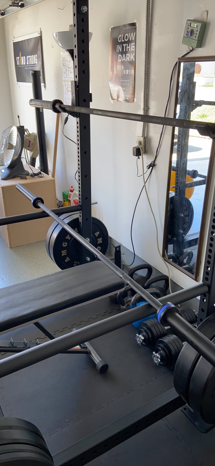 Synergee Regional Barbells 20 kg & 15 kg Hard Chrome and Black Phosphate customer photo 2