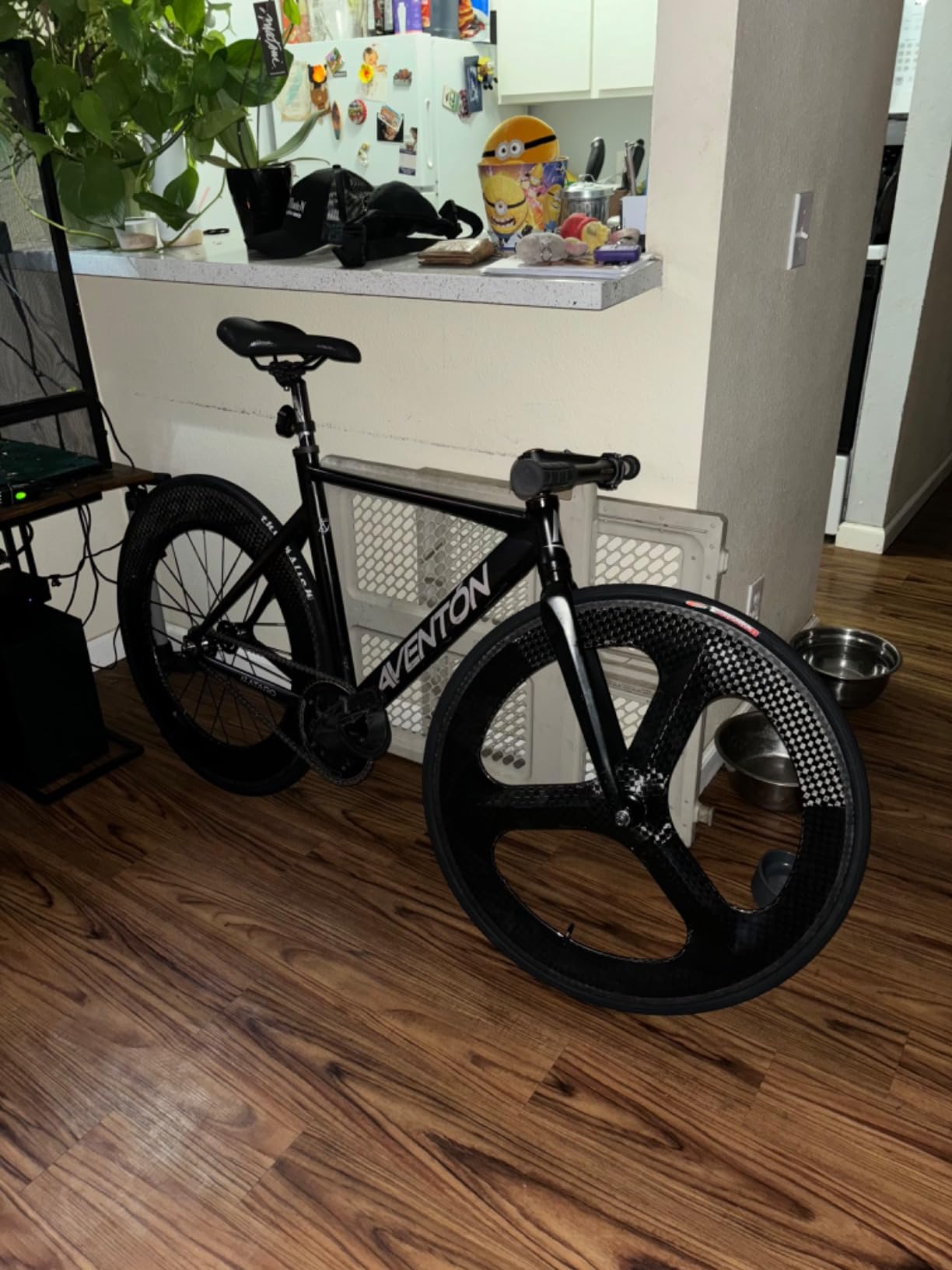 Sunrise Bike Carbon Fixed Gear Bike Wheelset Front 70mm Rear 88mm with 12k Glossy Finish customer photo 1