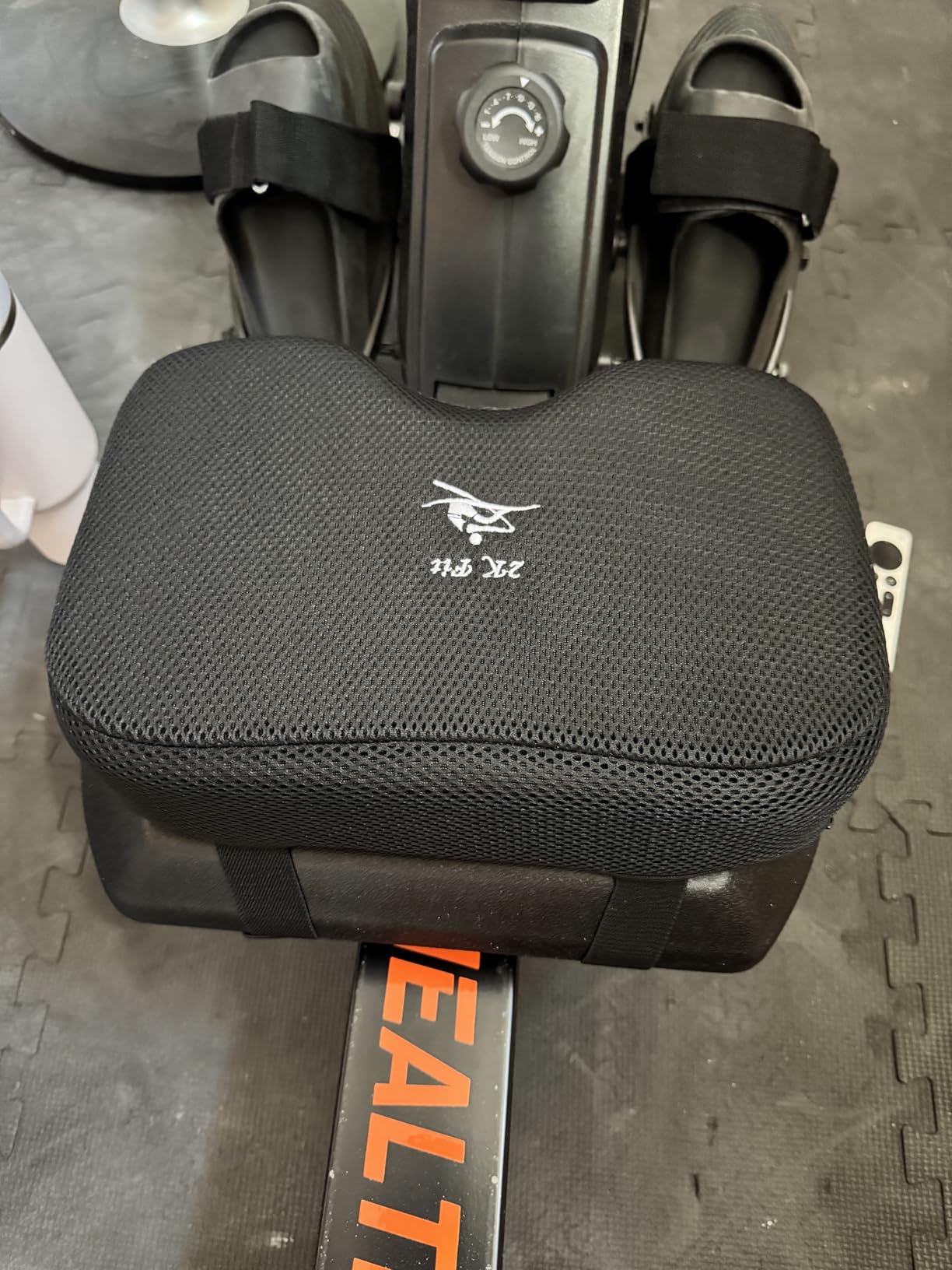 Rowing Machine Seat Cushion (Model 2) for the Concept 2 Rowing Machine with Custom Memory Foam, Washable Cover, and Straps customer photo 2