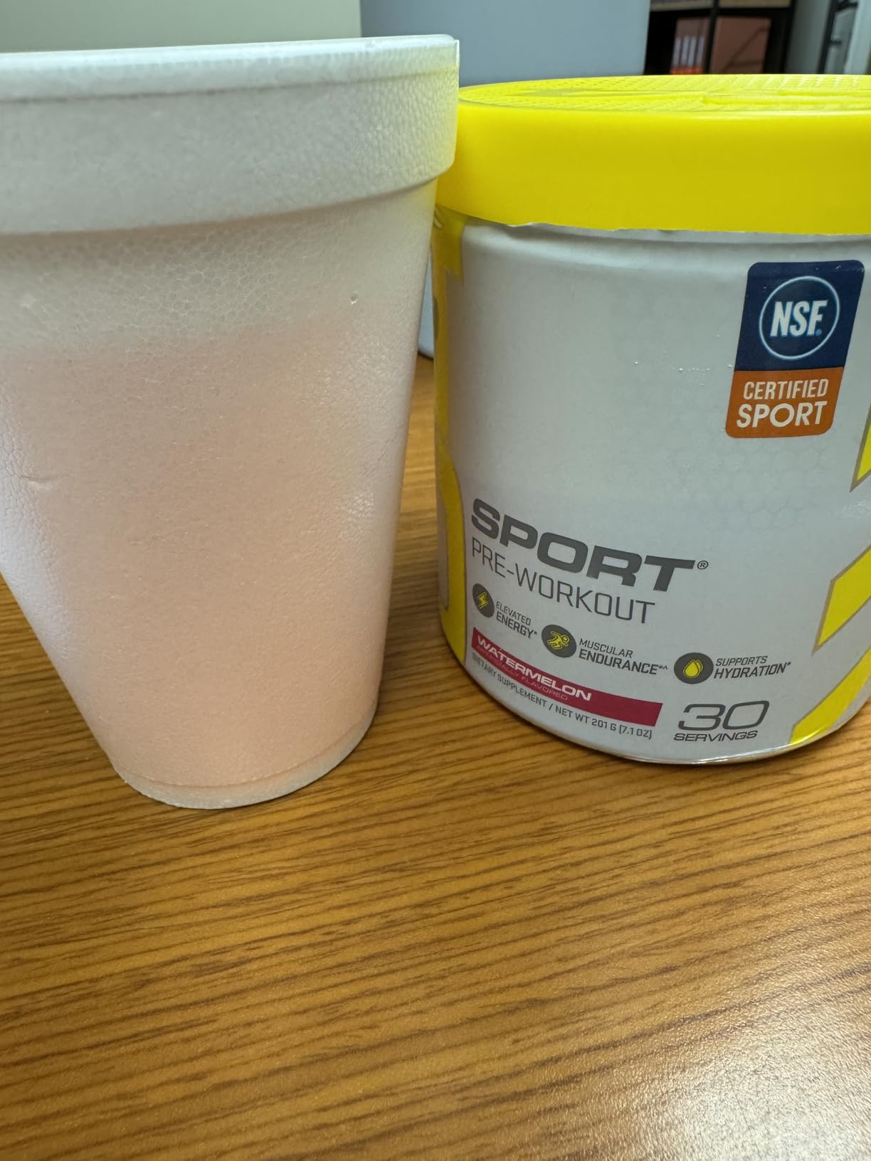 C4 Sport Pre Workout Powder Watermelon - Pre Workout Energy with Creatine + 135mg Caffeine and Beta-Alanine Performance Blend - NSF Certified for Sport 30 Servings customer photo 1