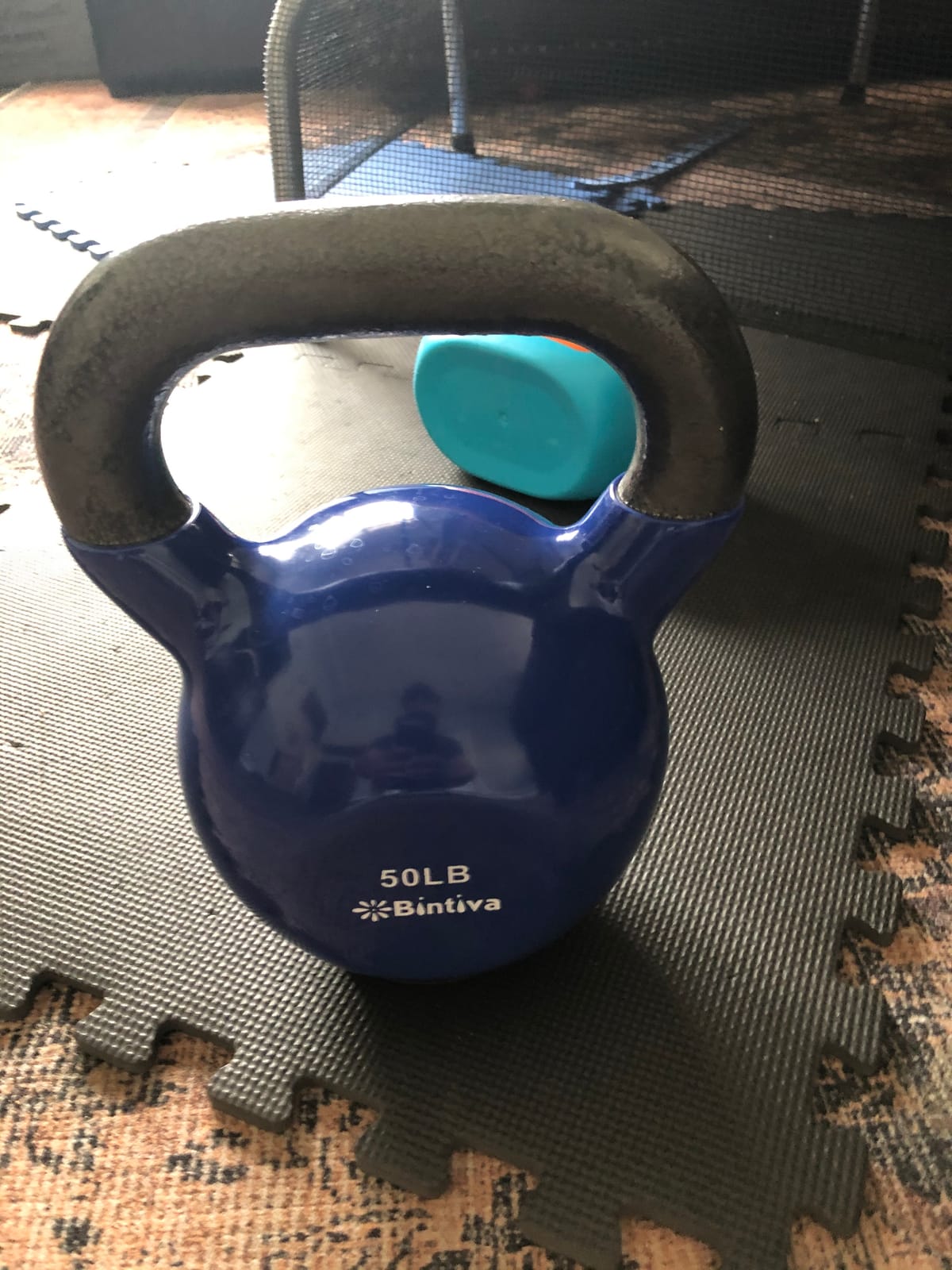 Kettlebell Sets Professional Grade - Strength Training Kettlebells for Home Workout - Cast Iron Kettle Bell Weight Sets for Men & Women with Special Protective Bottom customer photo 2